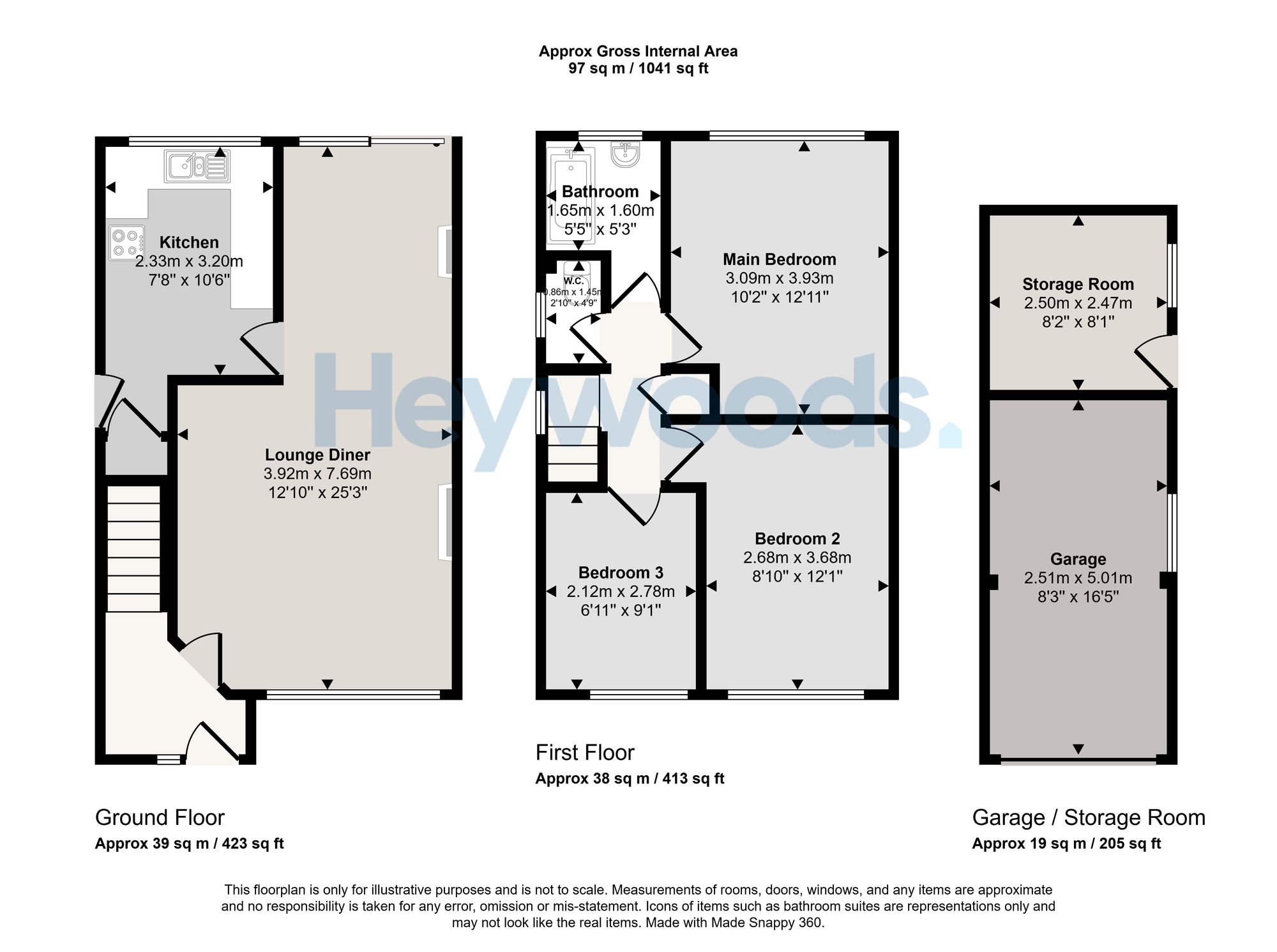 2 Sunningdale Grove, Newcastle floorplan