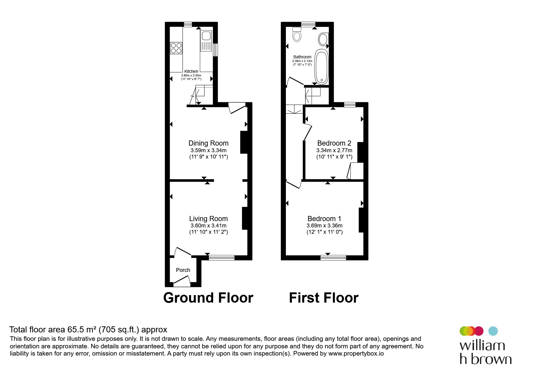 90, Manor Road, Harwich floorplan