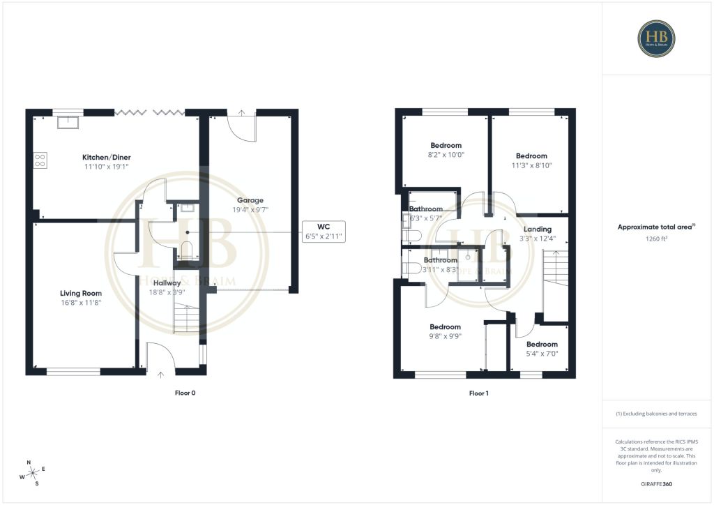 1, Joseph Banks Drive, Whitby floorplan