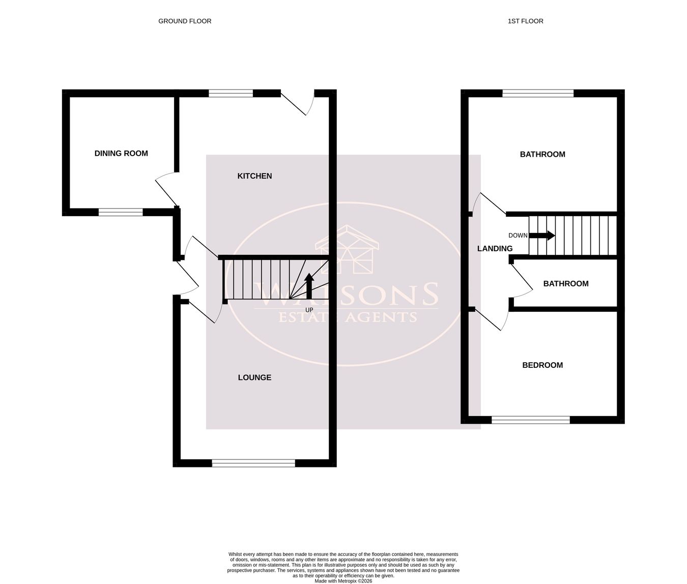 10, Pine Tree Walk, Nottingham floorplan