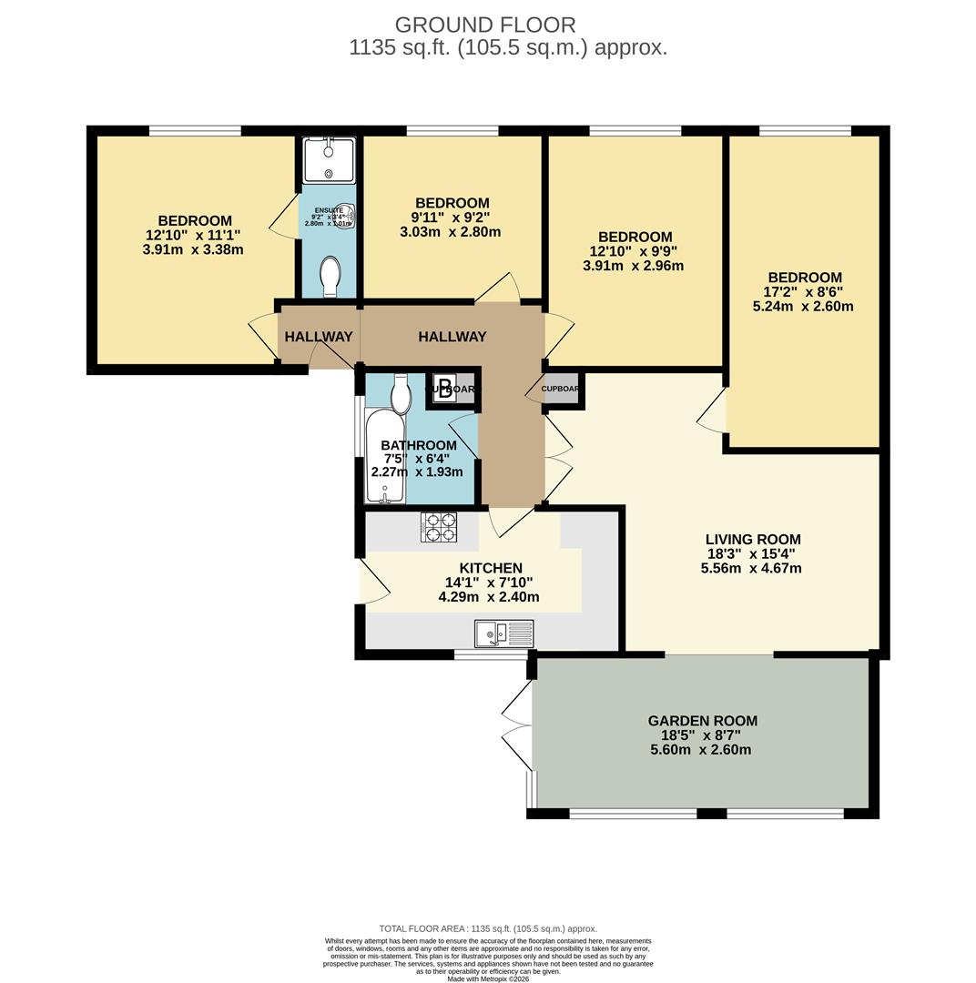 17, Steed Close, Herne Bay floorplan