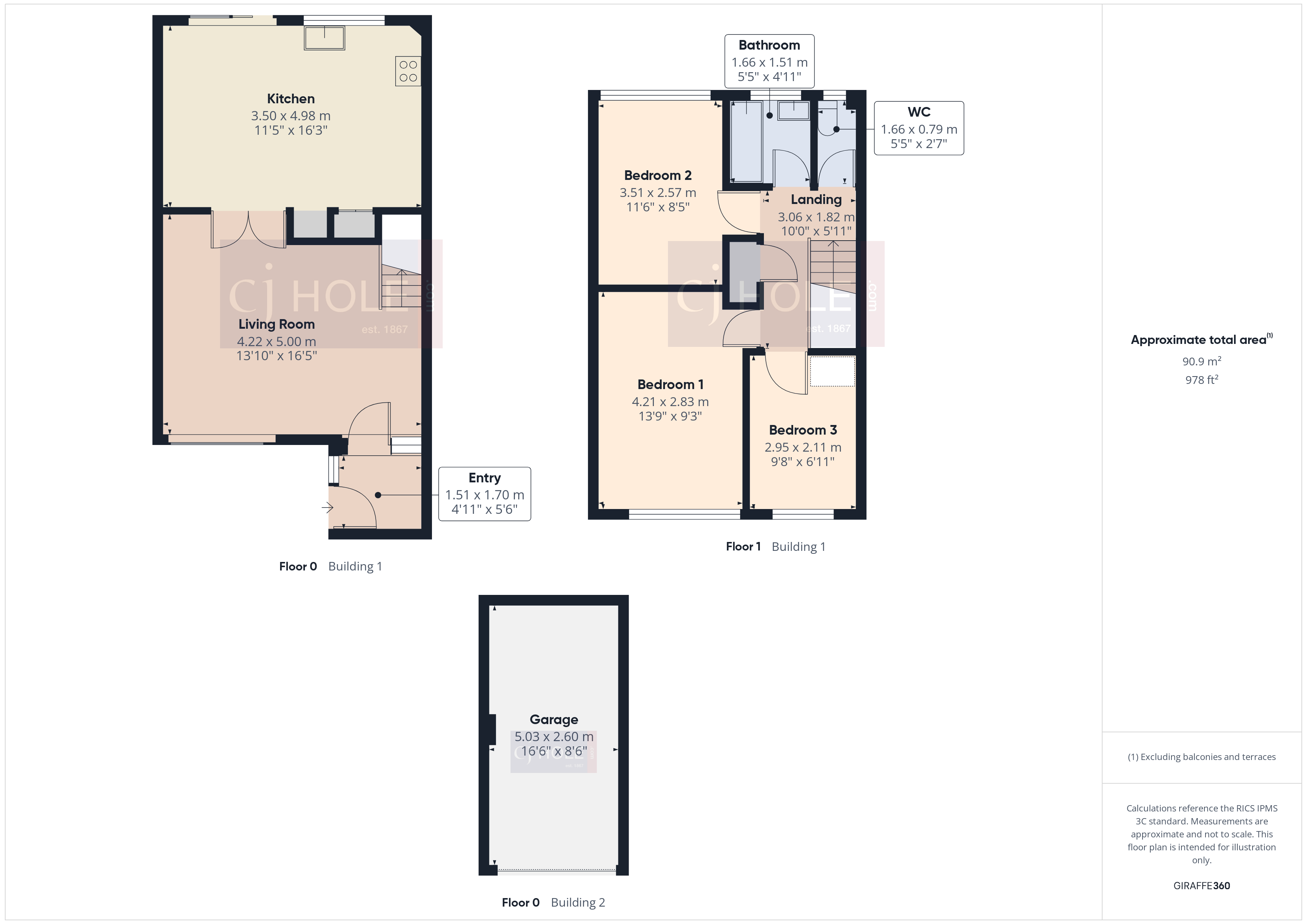 68, Cedar Close, Bristol floorplan
