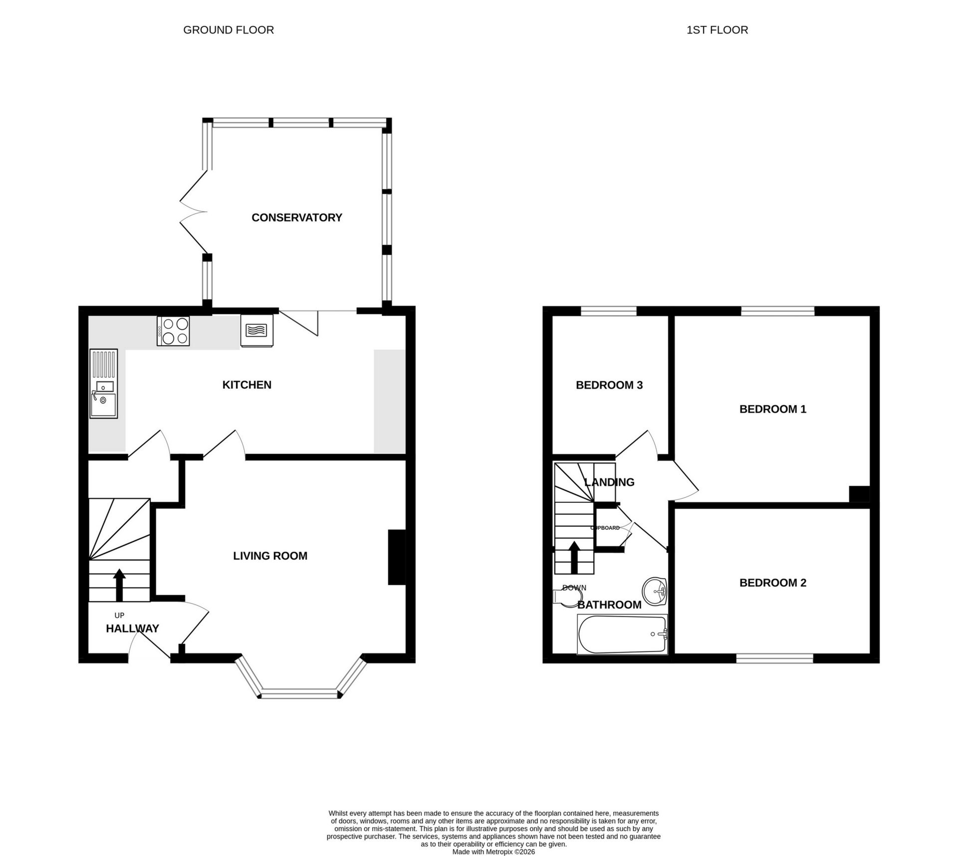 52, Forelands Square, Deal floorplan