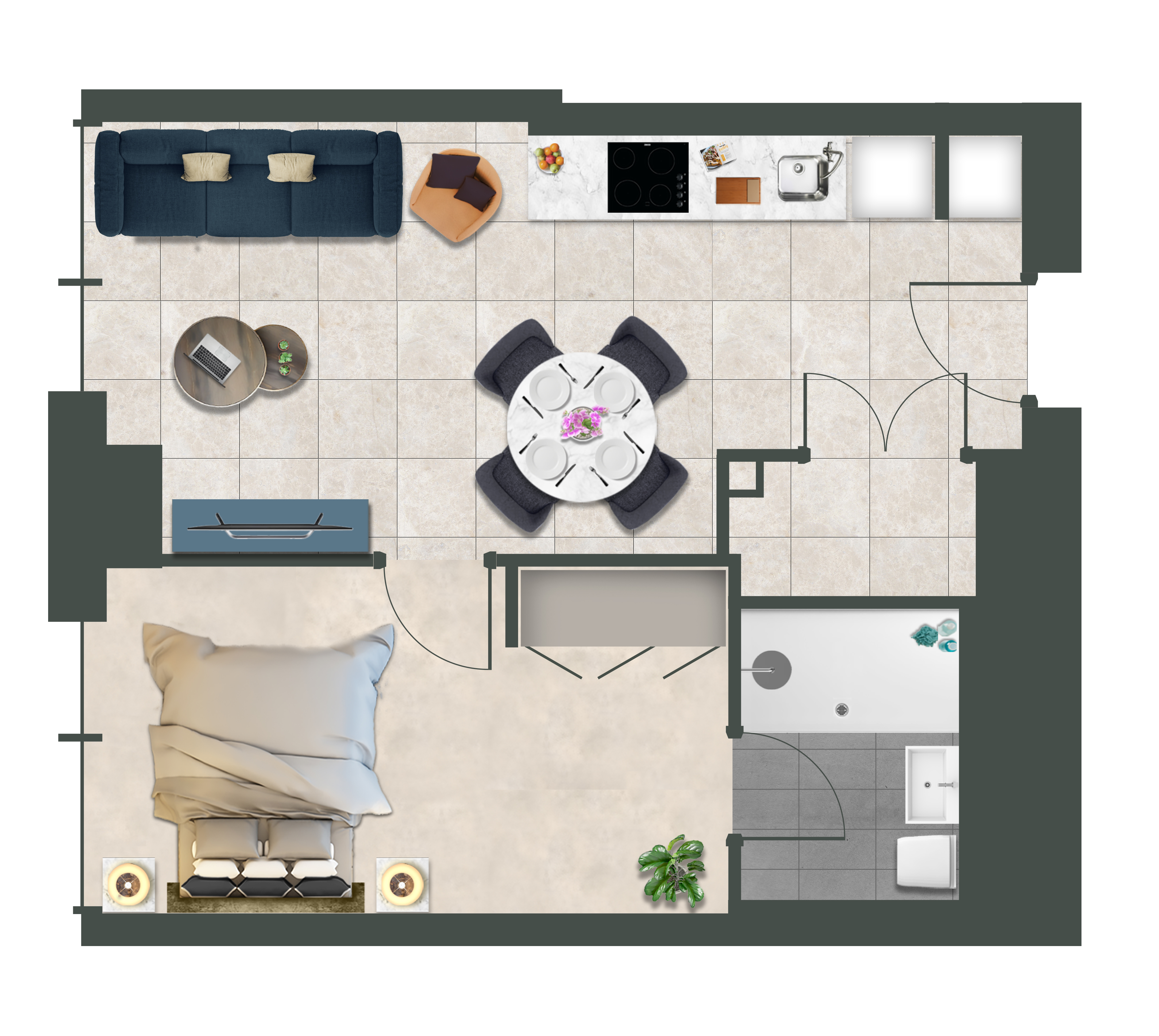 355, The Lexington, 3b William Jessop Way, Liverpool floorplan