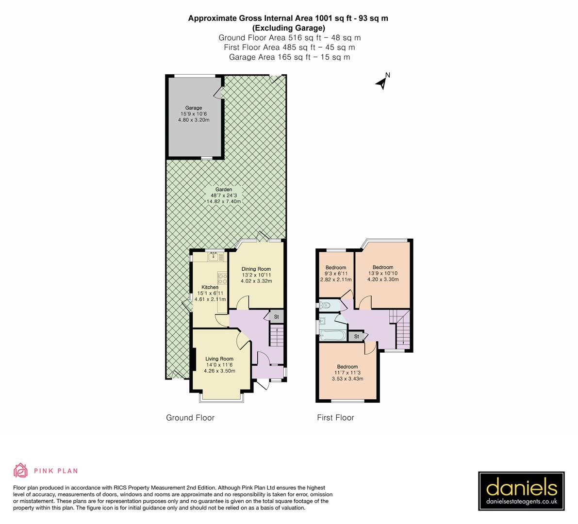 526, Whitton Avenue West, Greenford floorplan