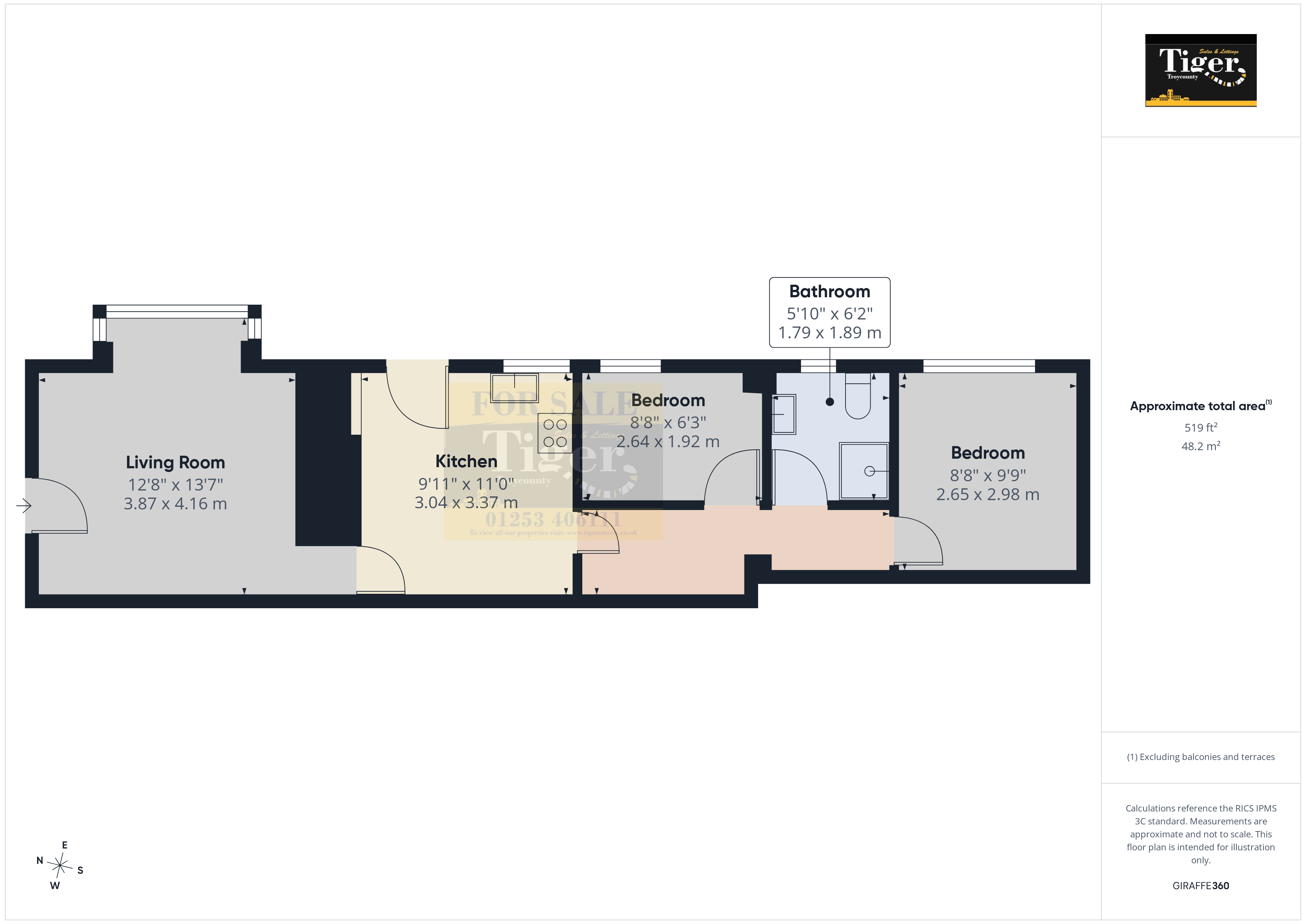 Shaw Road, Blackpool floorplan