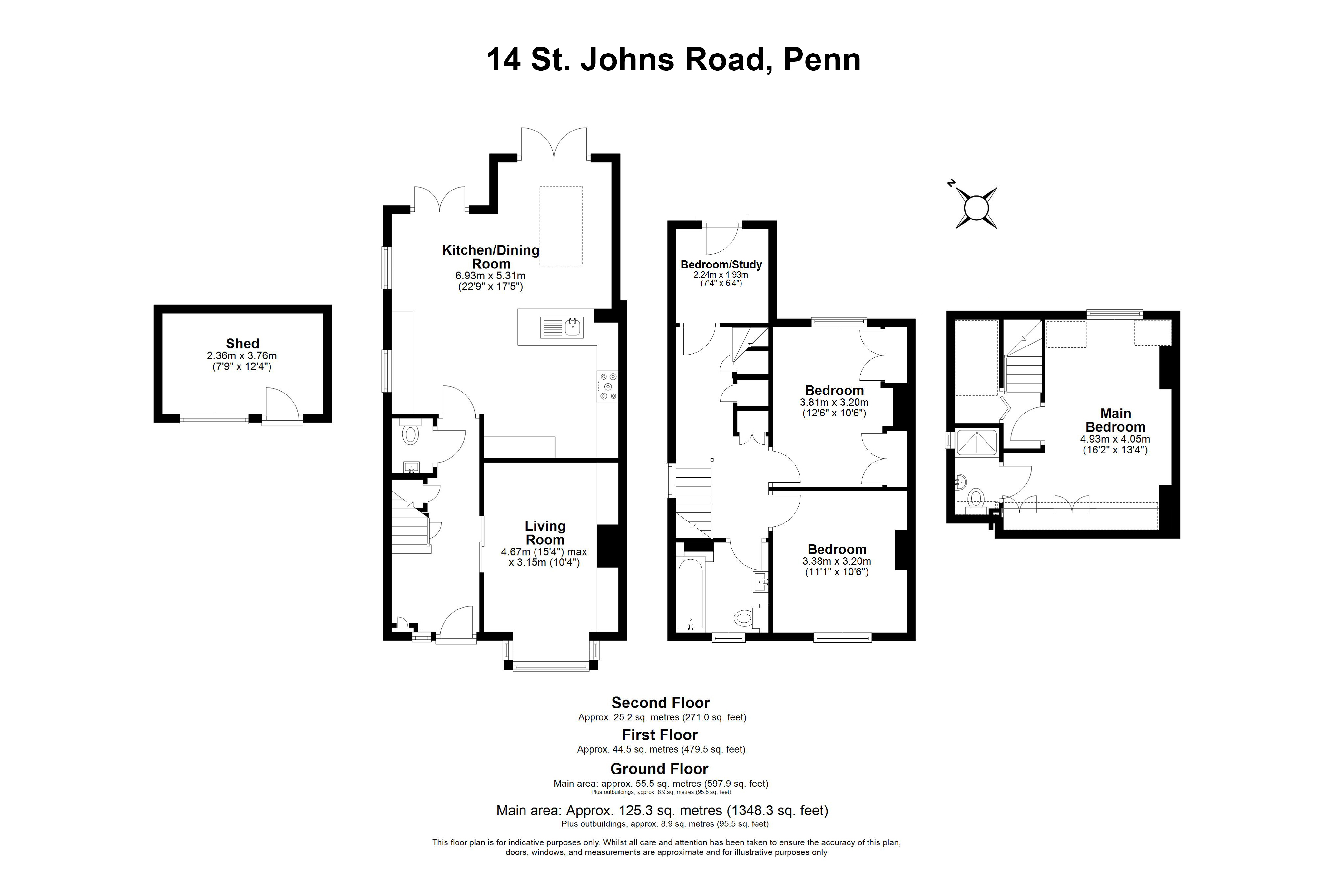 14, St. Johns Road, Penn floorplan