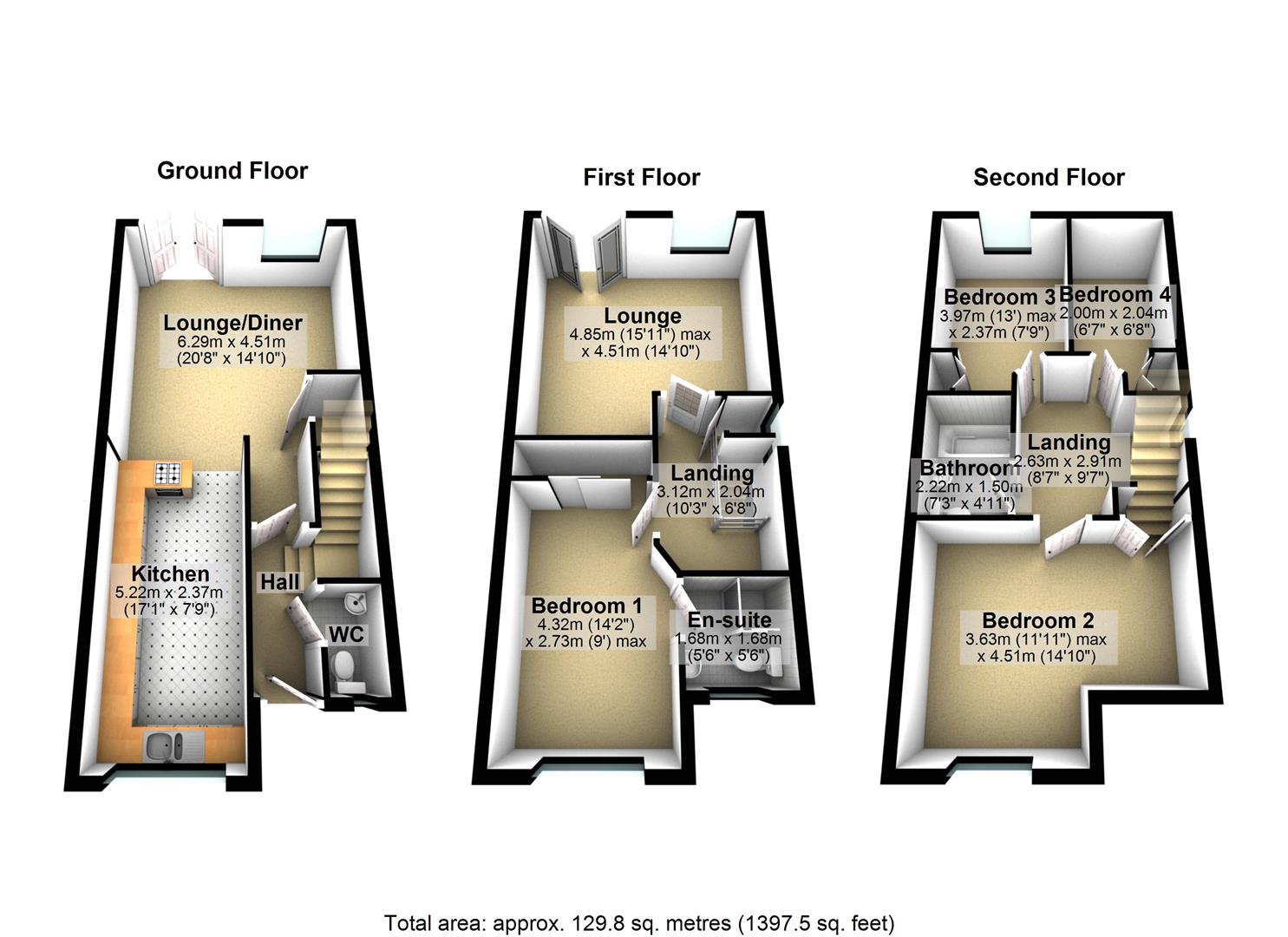 Barleyhill Road, Leeds, LS25 floorplan