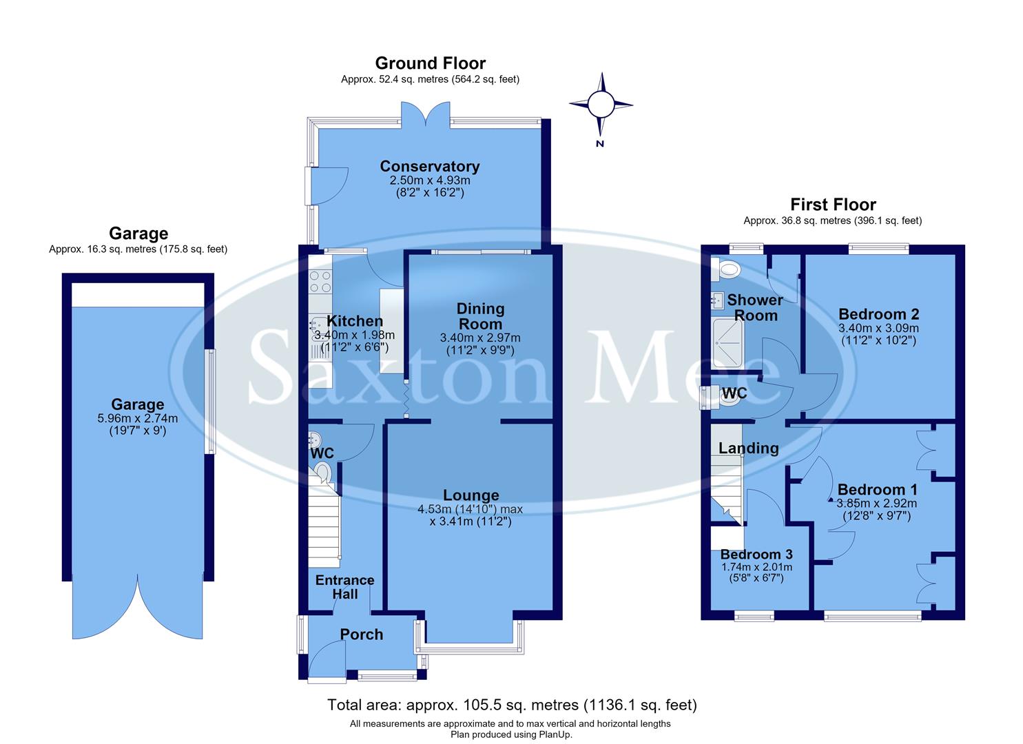 1, Carrville Road West, Sheffield floorplan