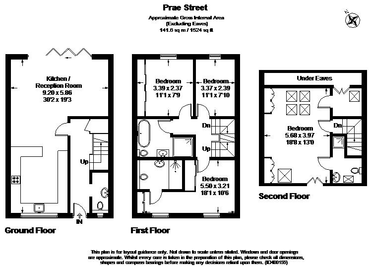 4 Bedrooms Terraced house to rent in Prae Close, St.Albans AL3