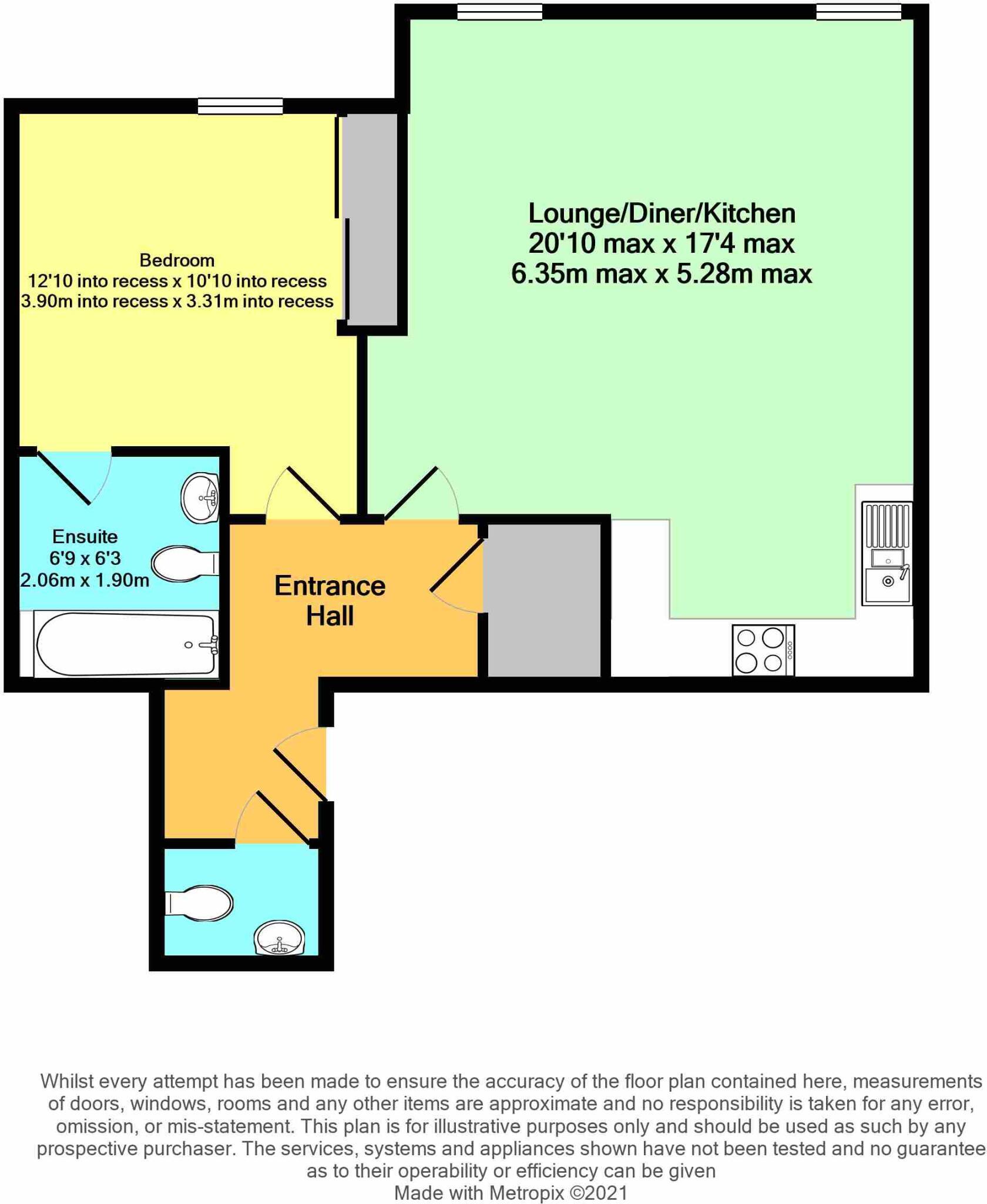 7 Weir Court, Barton Mill Road, Canterbury floorplan