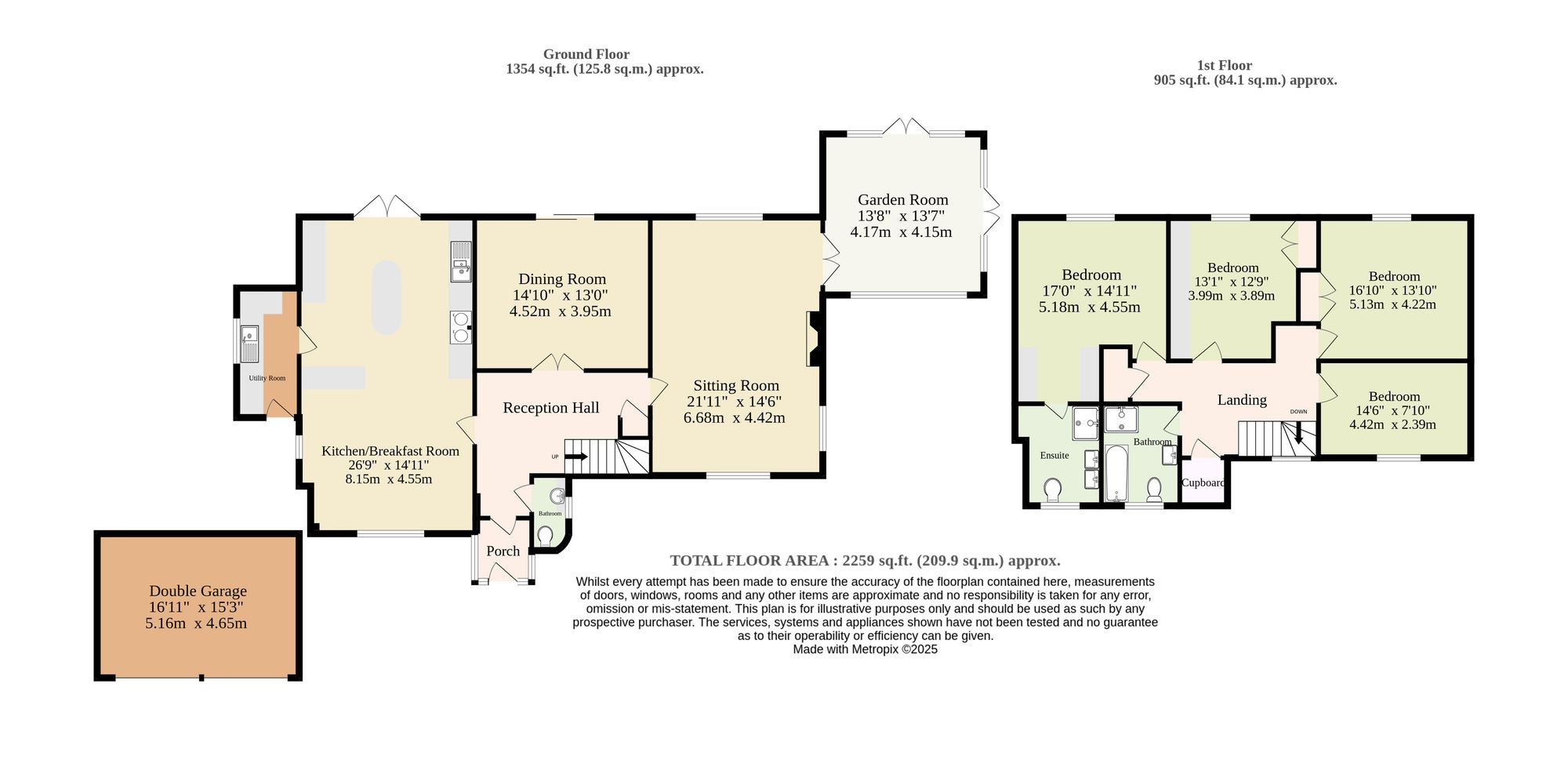 4 Pipers Gardens, Diss floorplan