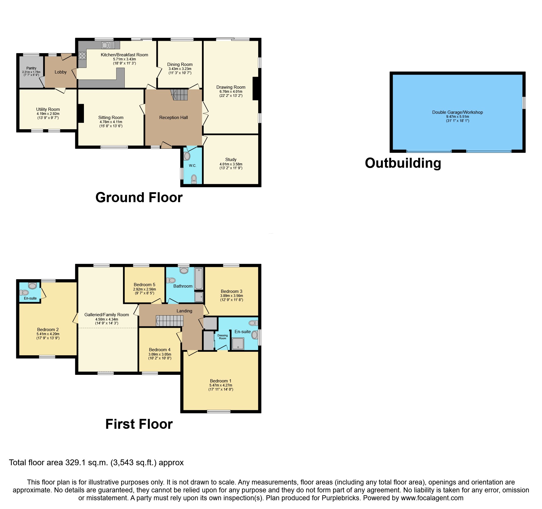 Lainston House, Elmhirst Road, Horncastle floorplan