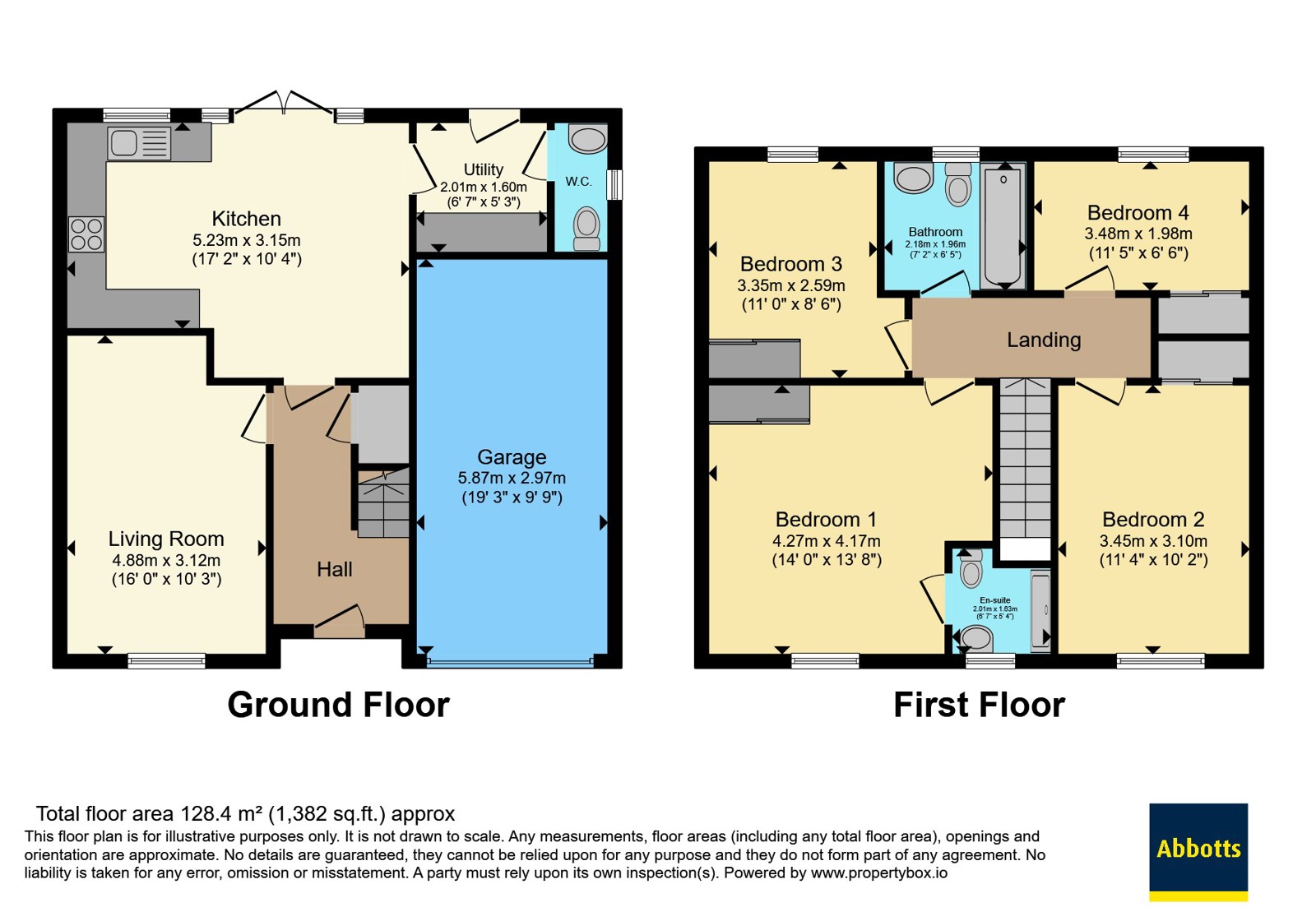 7, Mitchell Close, Thetford floorplan