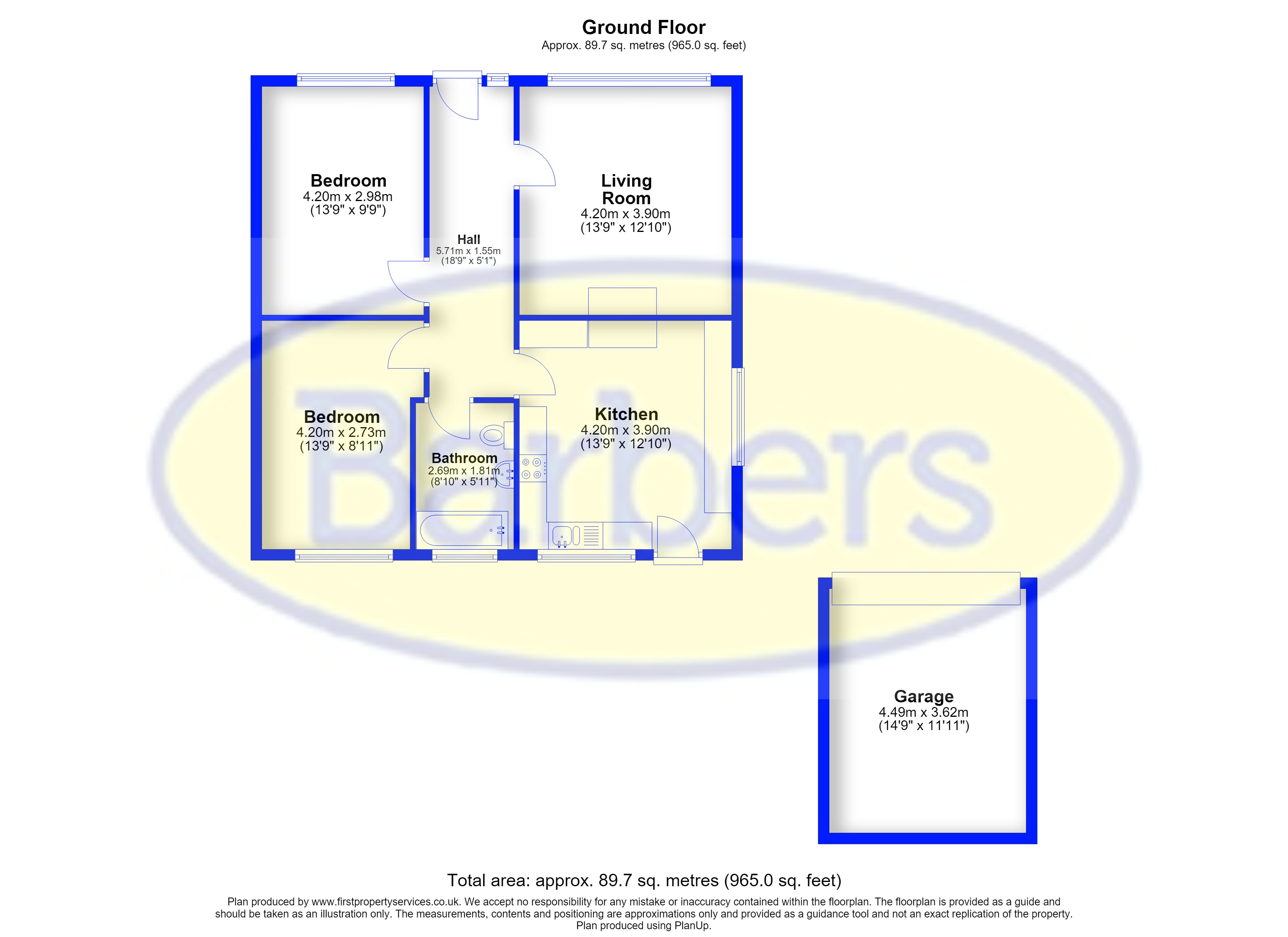 Mill Lane, Whitchurch floorplan