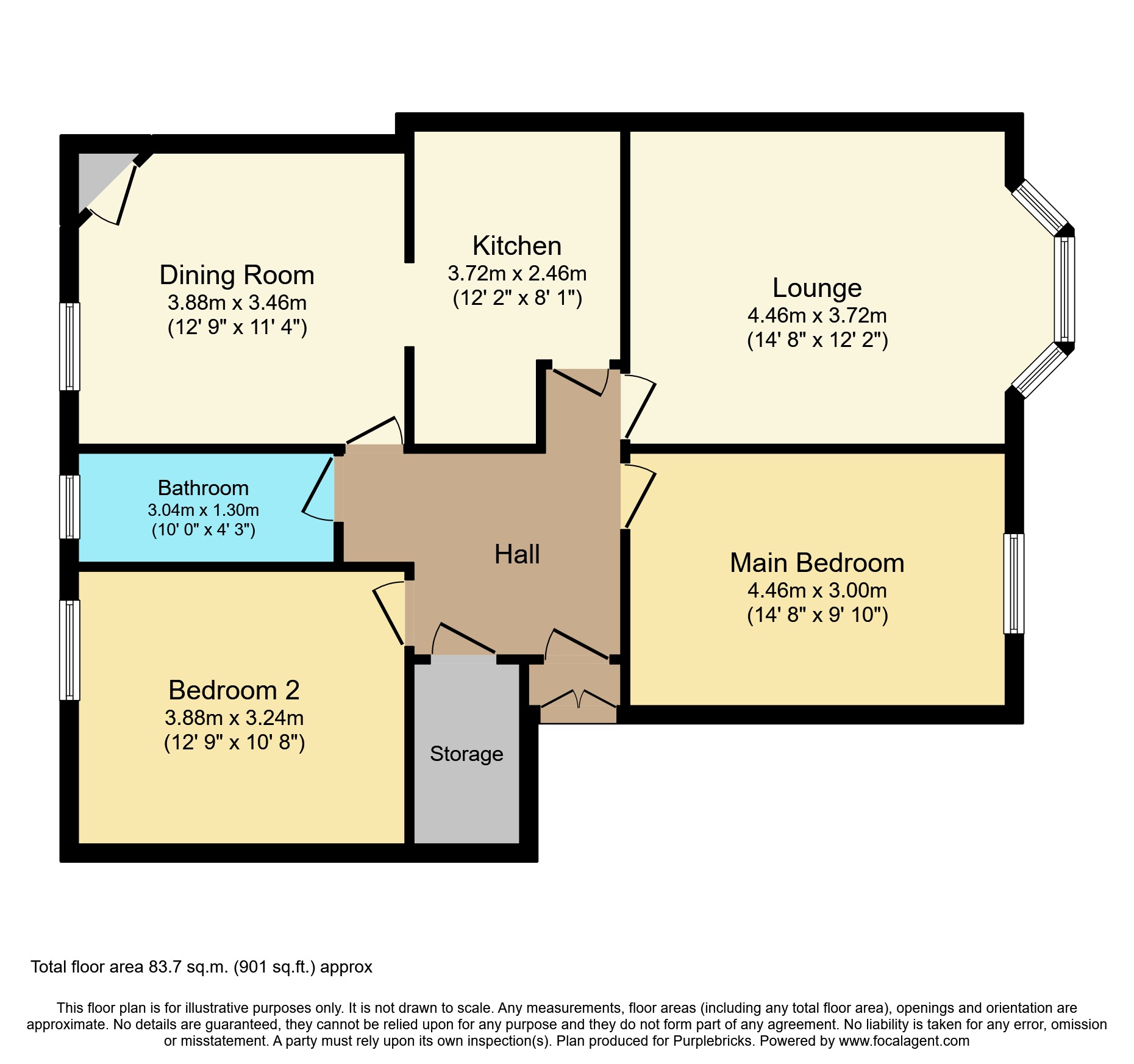 11 Binnie Street, Gourock PA19, 2 bedroom flat for sale 61428045