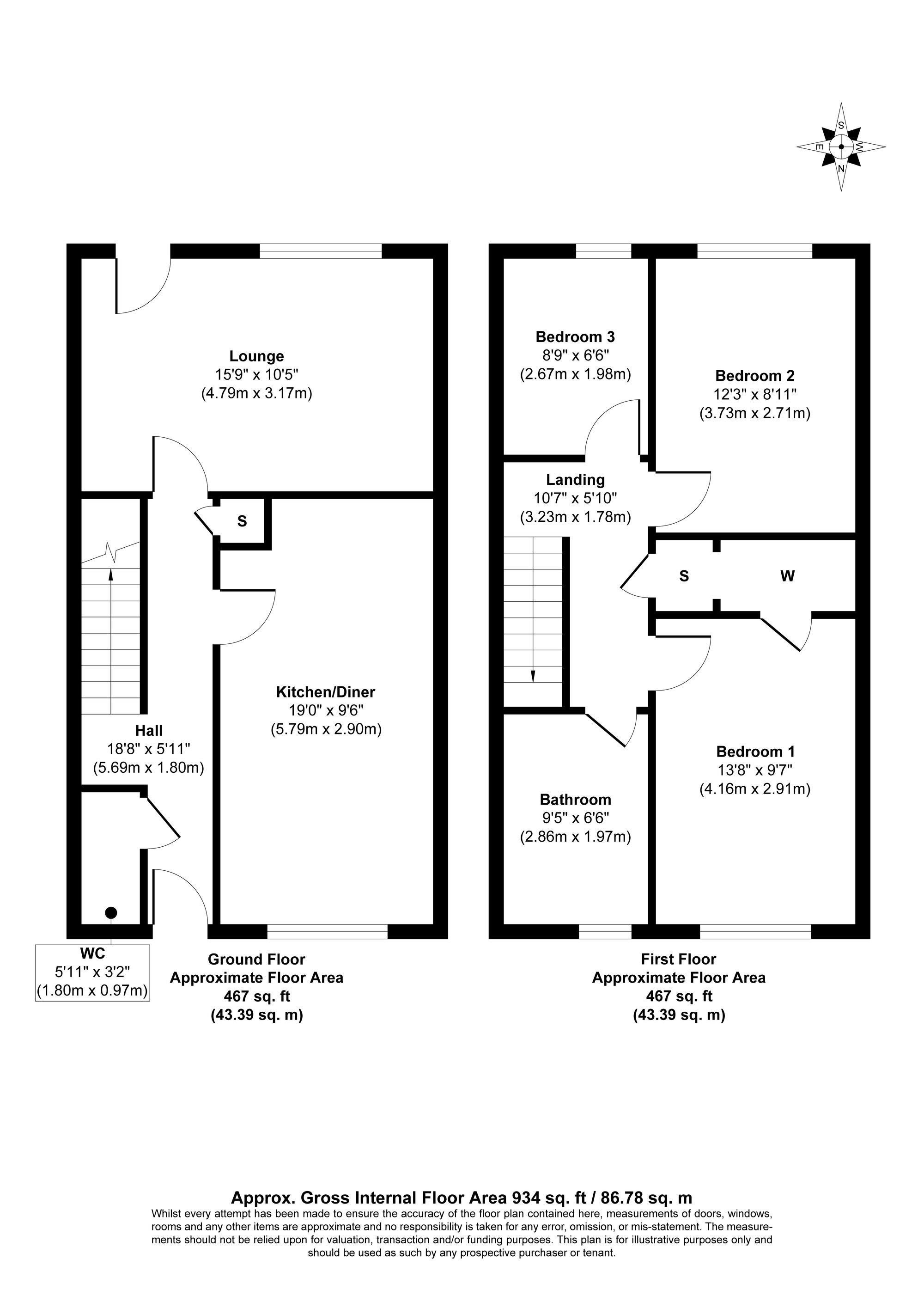 Cottingley Green, Leeds LS11, 3 bedroom terraced house for sale