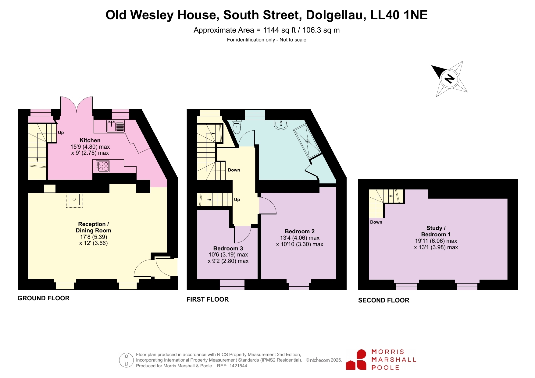 Old Wesley House,, South Street, Gwynedd floorplan