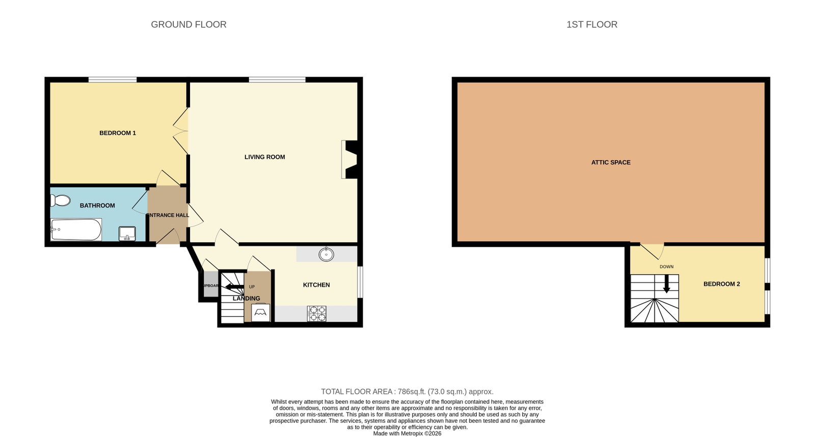 14, Earlstone Crescent, Bristol floorplan