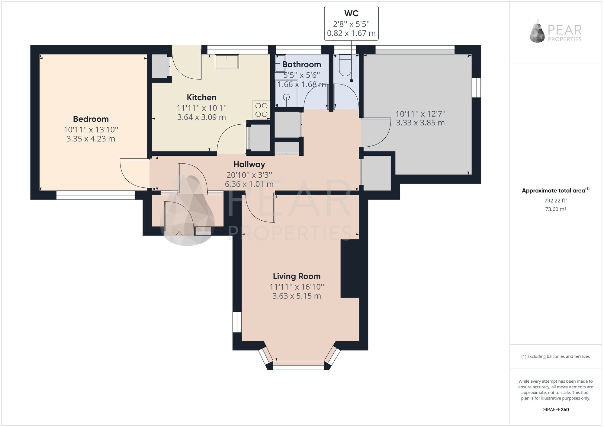 3 Elizabeth Court Poulters Lane, Worthing floorplan