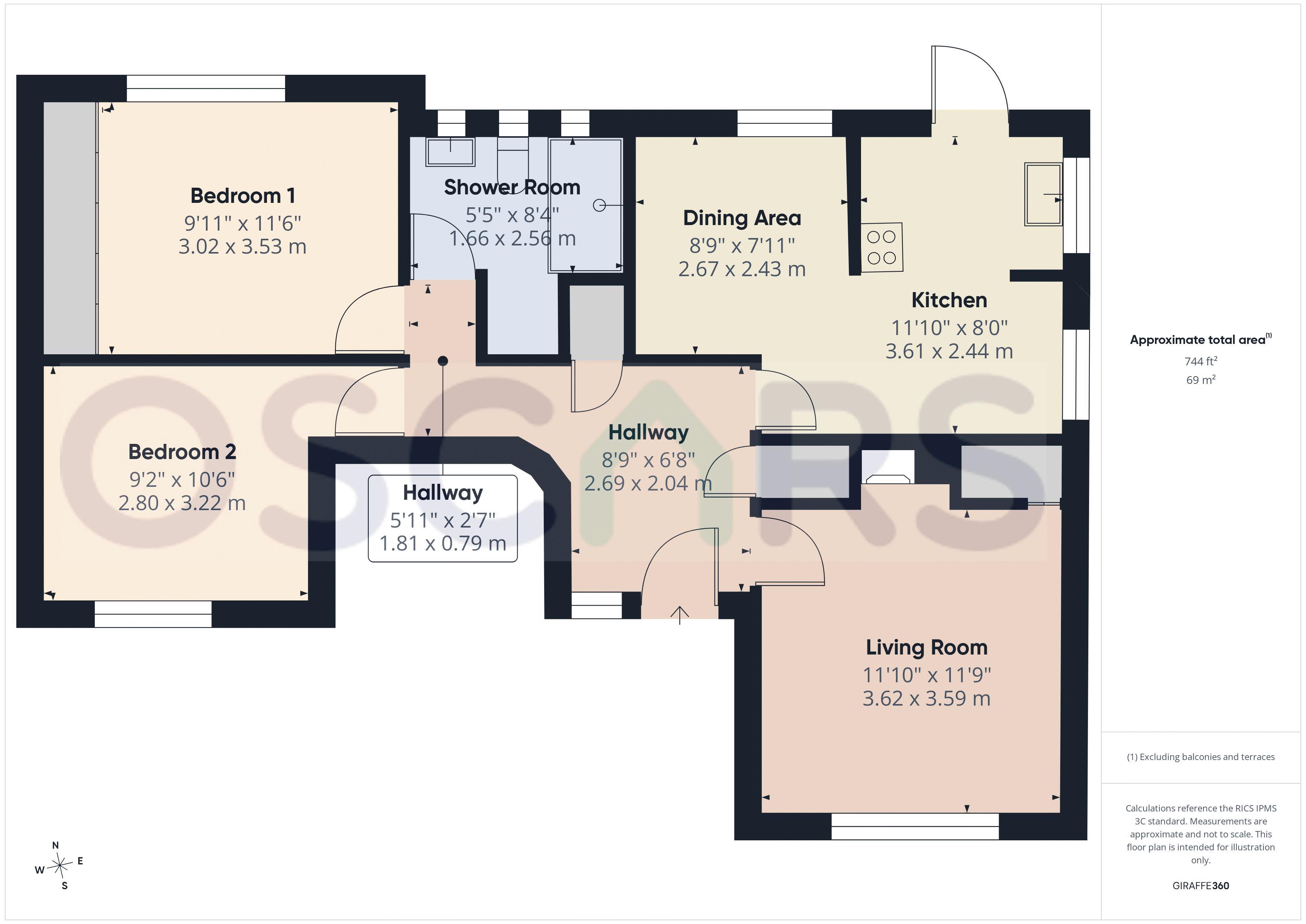 8, Lea Crescent, Cottingham floorplan