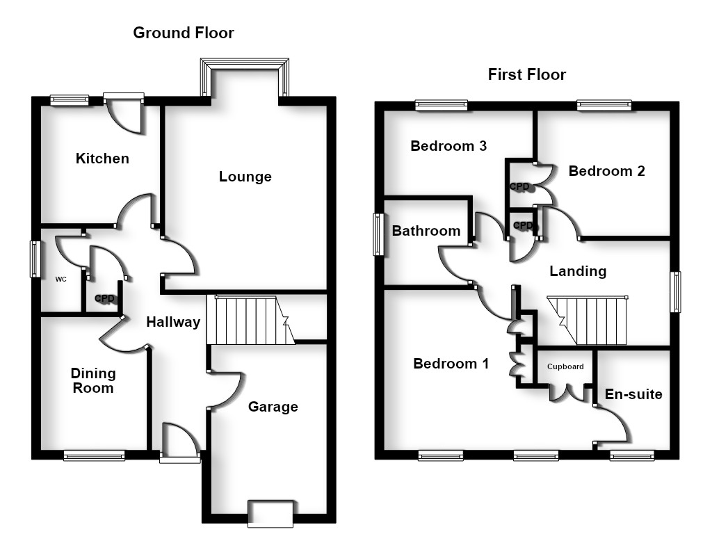 Cardwell Avenue, Sheffield floorplan