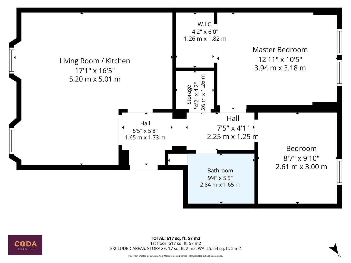 0/1, 9, Seamore Street, Glasgow floorplan