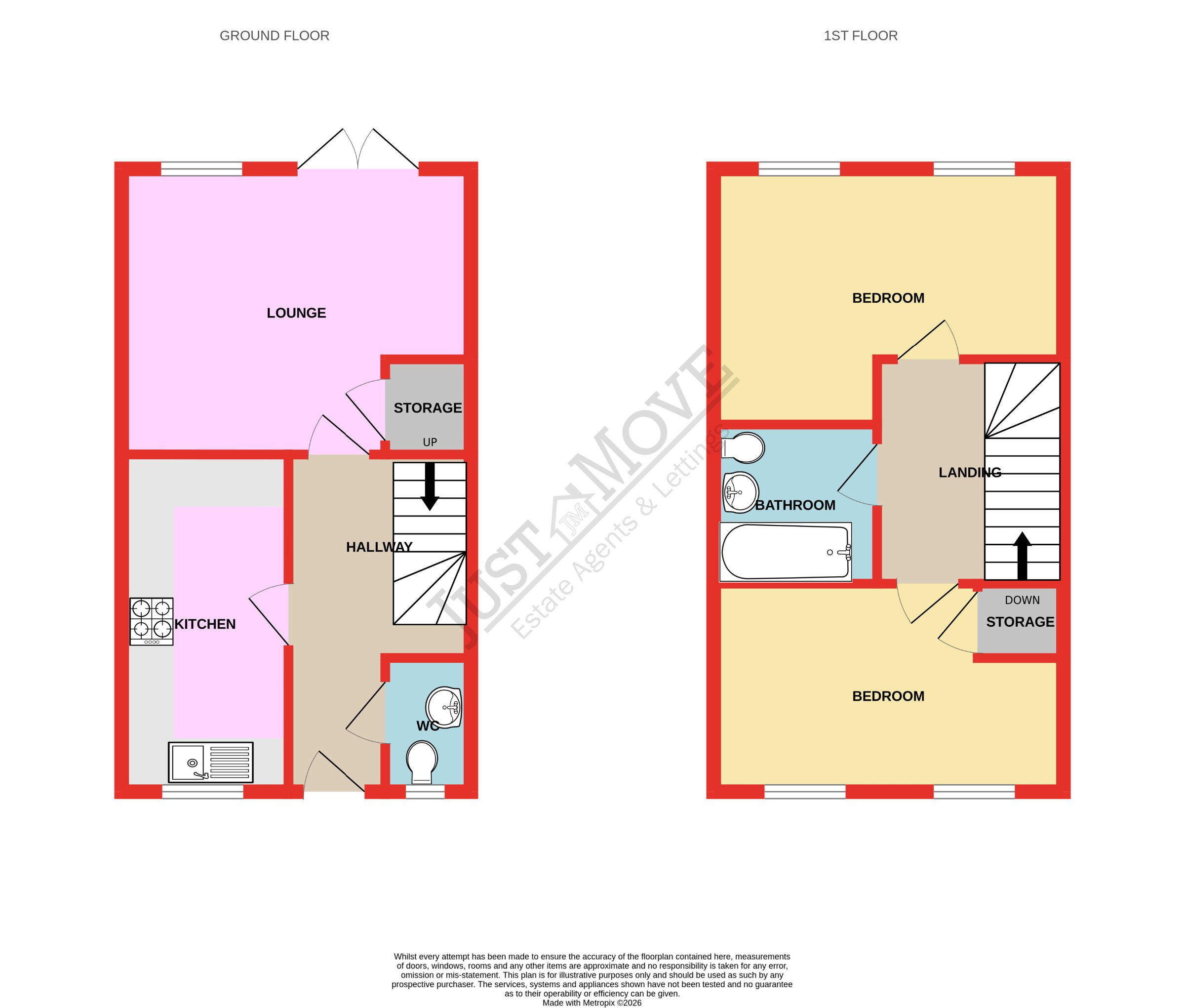 9 Jasmine Walk, Birmingham floorplan