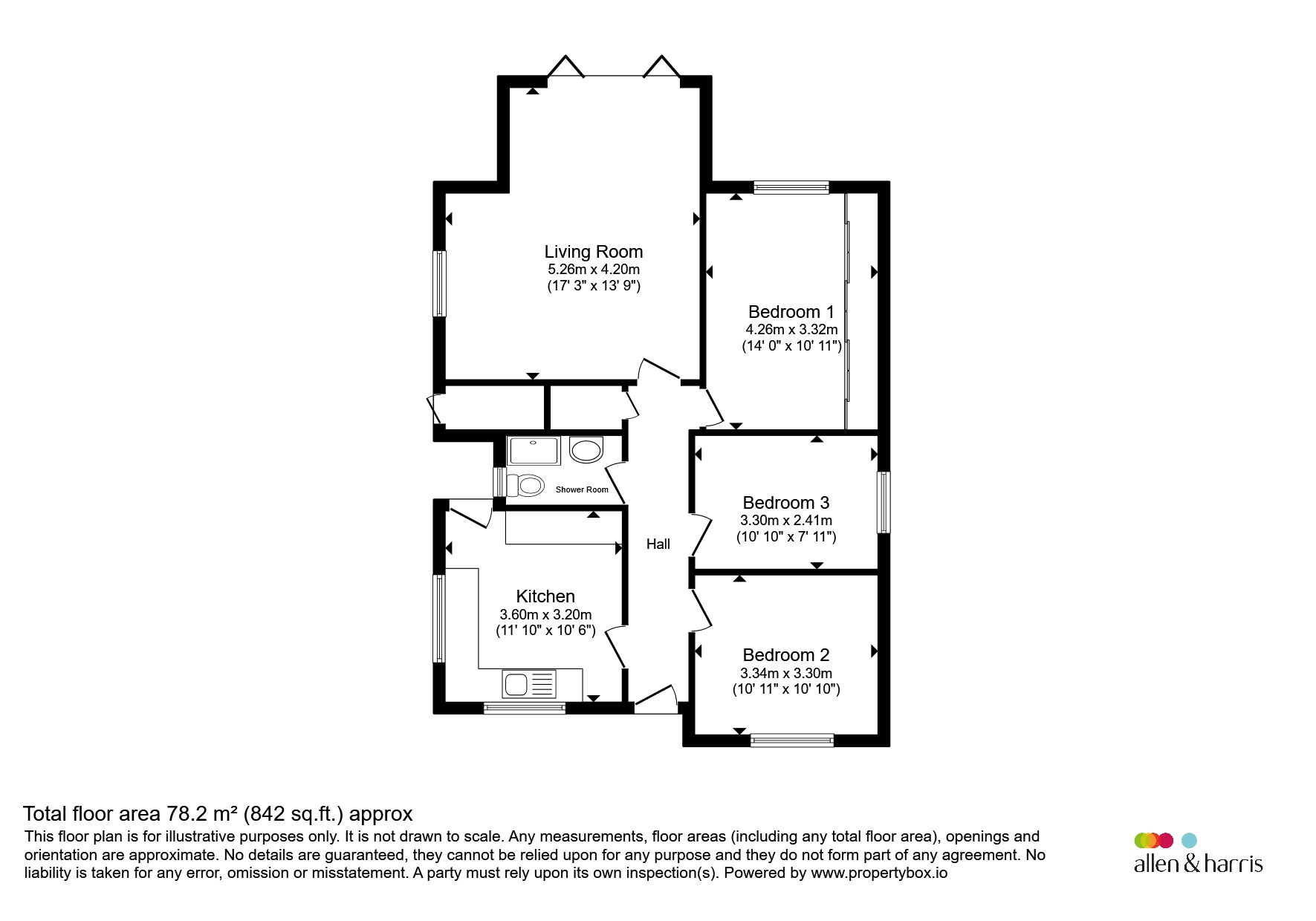 9, Long Ridings, Chippenham floorplan