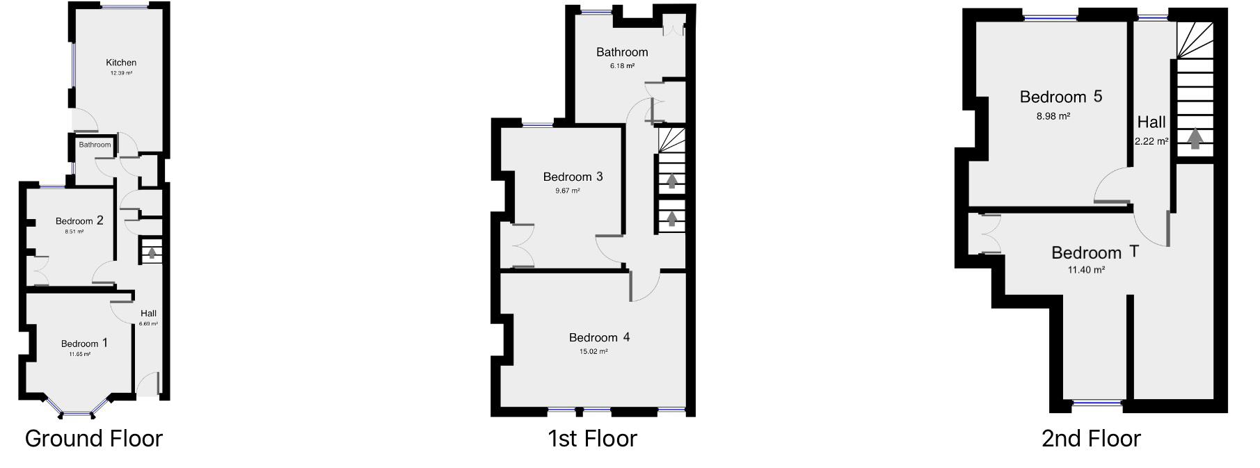 15, Abbey Road, Cambridge floorplan