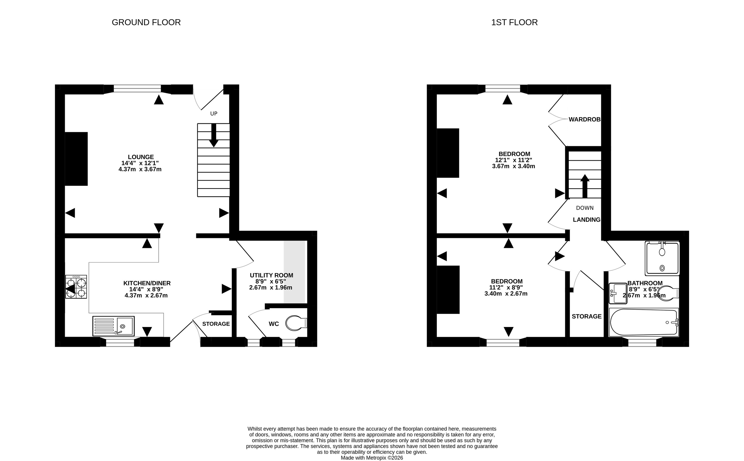 2 Ivy Cottages, Pembroke Road, Bristol floorplan