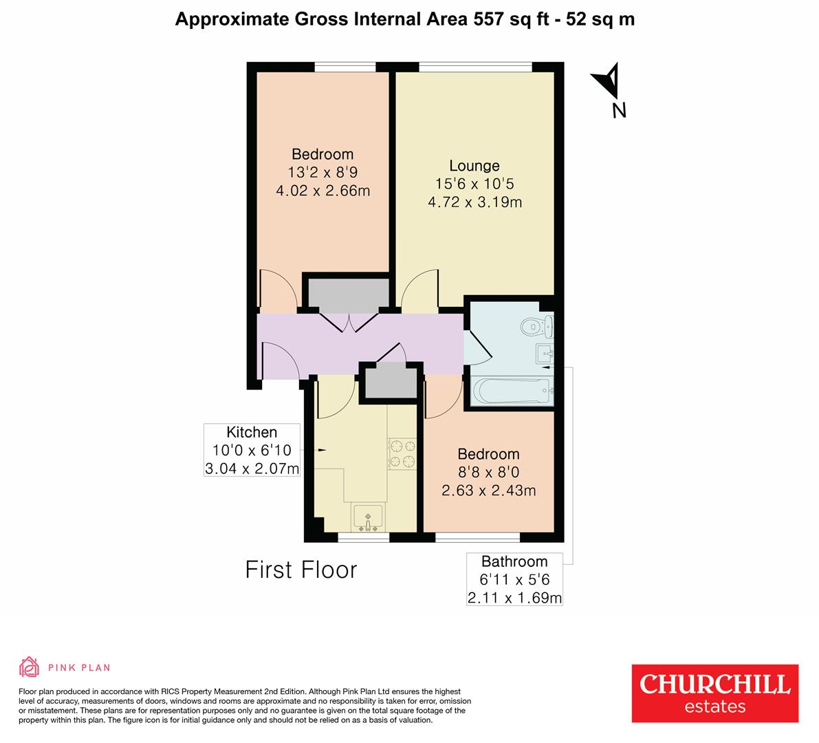 Gordon Road, London, E18 floorplan