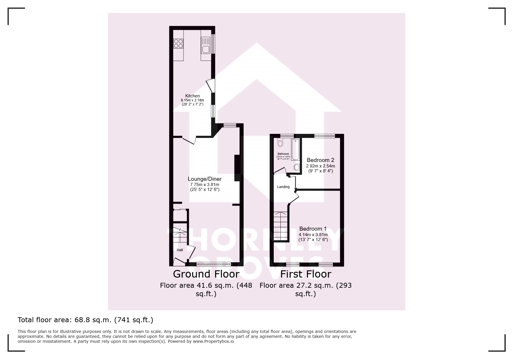 26, Ukraine Road, Salford floorplan