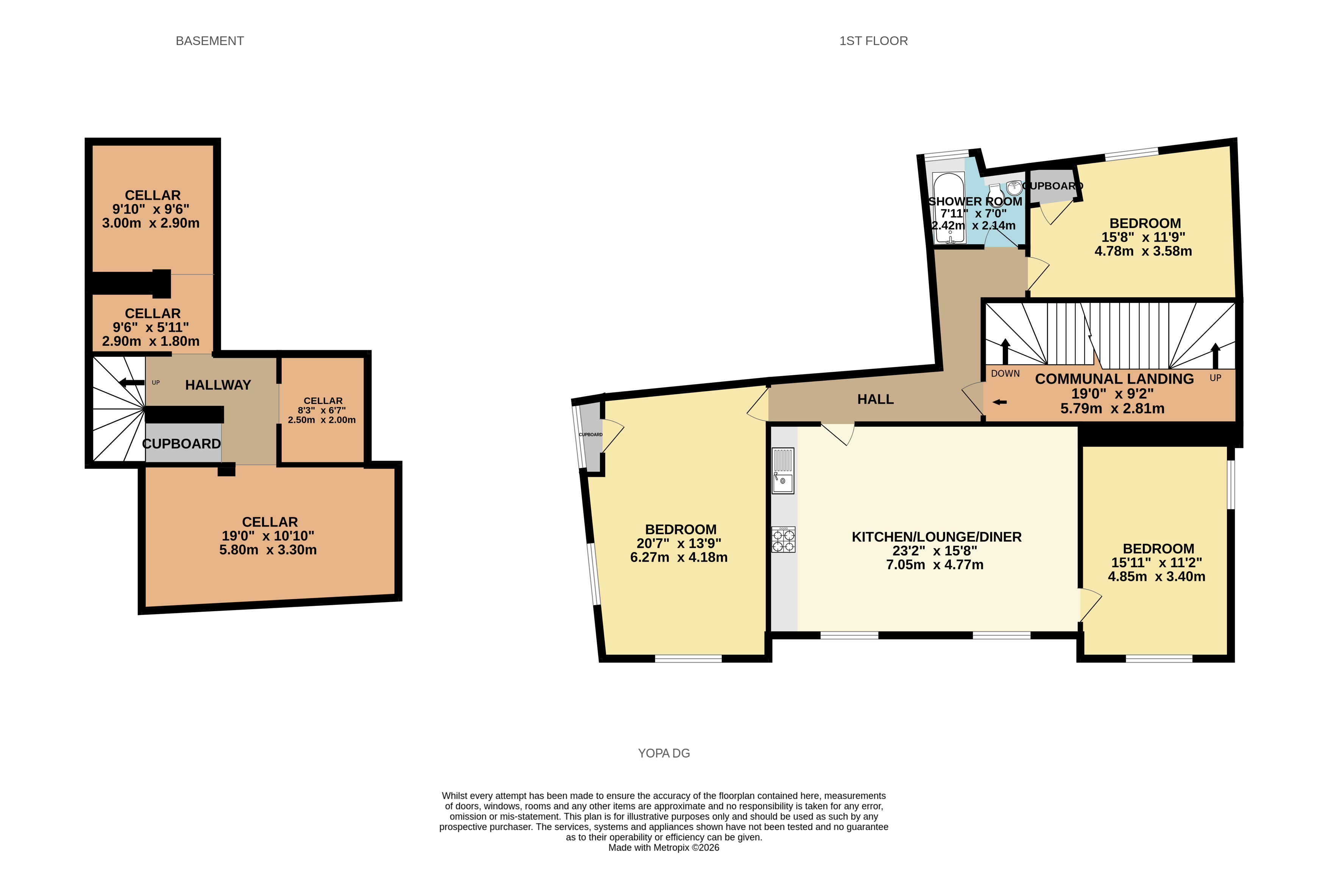 92a, Irish Street, Dumfries floorplan