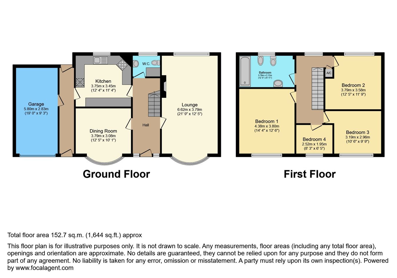 76, Maple Way, Leicester floorplan