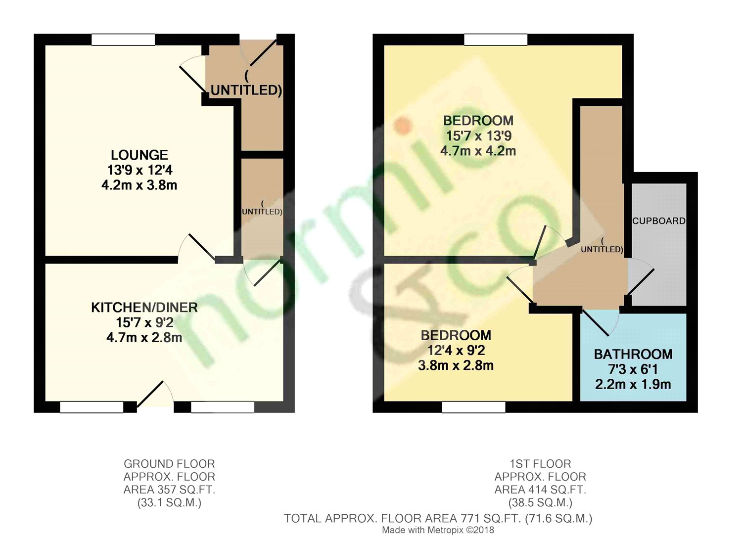 2 Bedrooms Terraced house for sale in Cuckoo Lane, Prestwich, Manchester, Greater Manchester M25