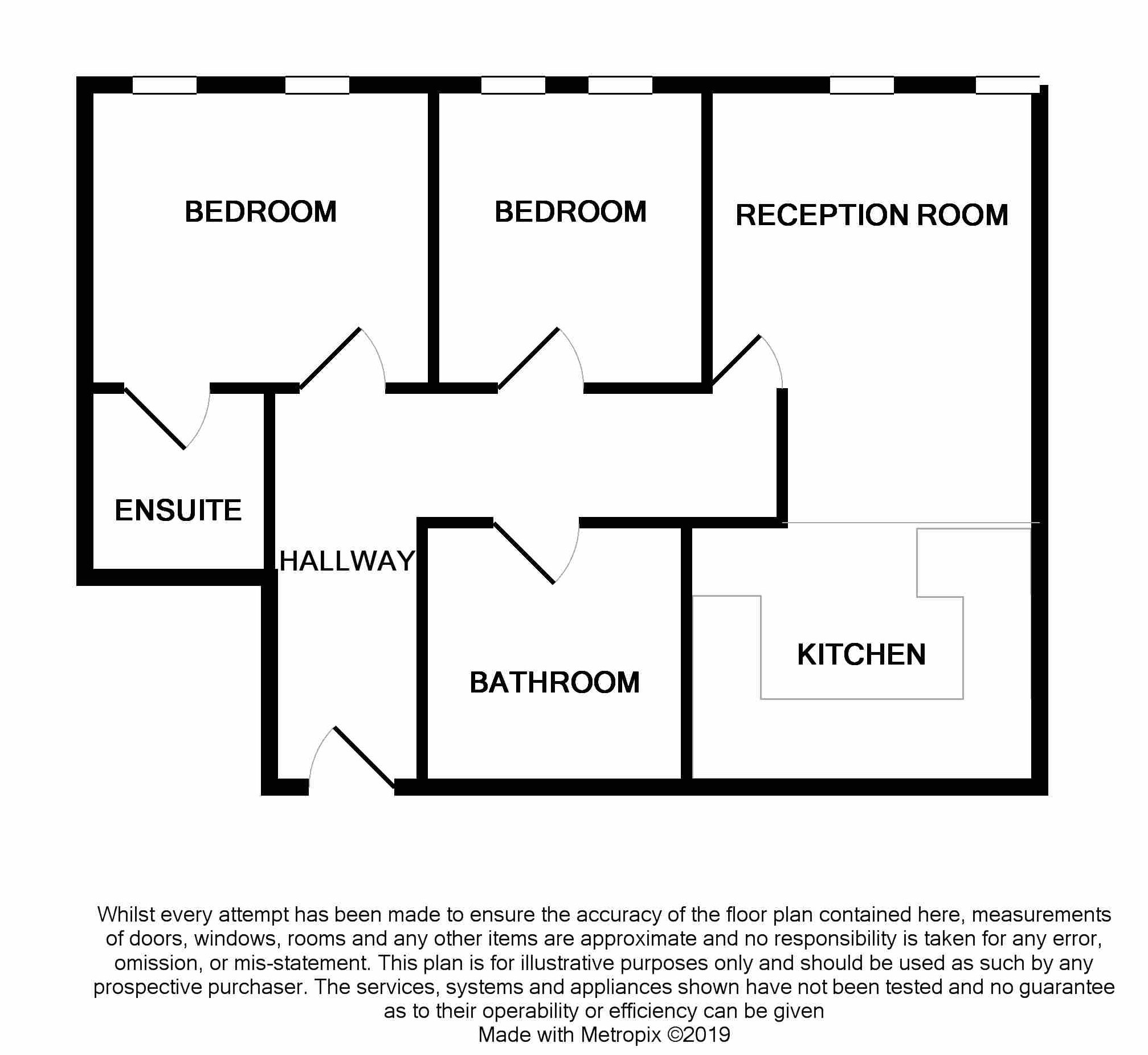 2 Bedrooms Flat to rent in Crow Lane, Rochester ME1