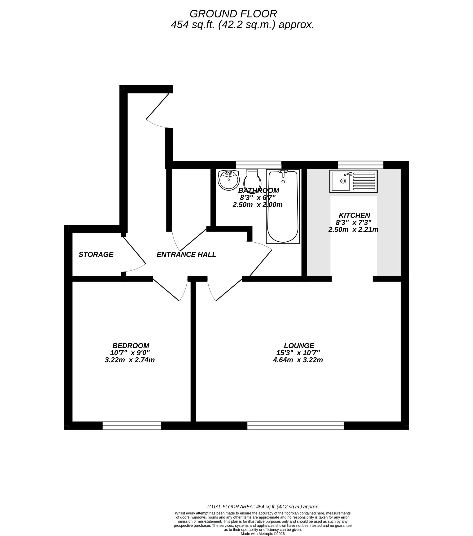 22 Huxley Close, Uxbridge floorplan