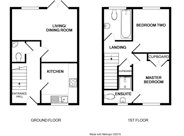 2 Bedrooms Semi-detached house to rent in Shearwater Drive, Bracknell RG12