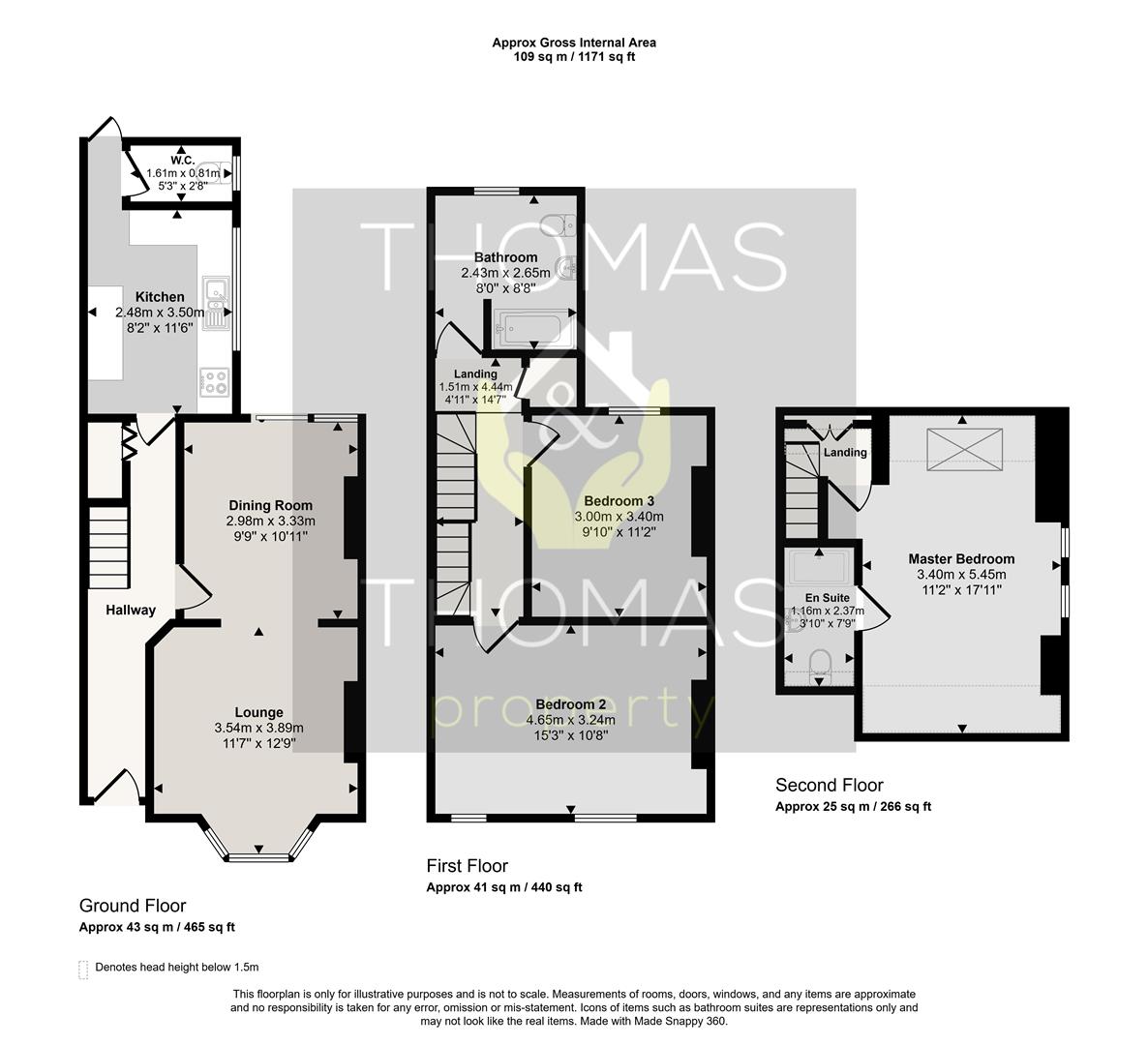 59, Henry Road, Gloucester floorplan