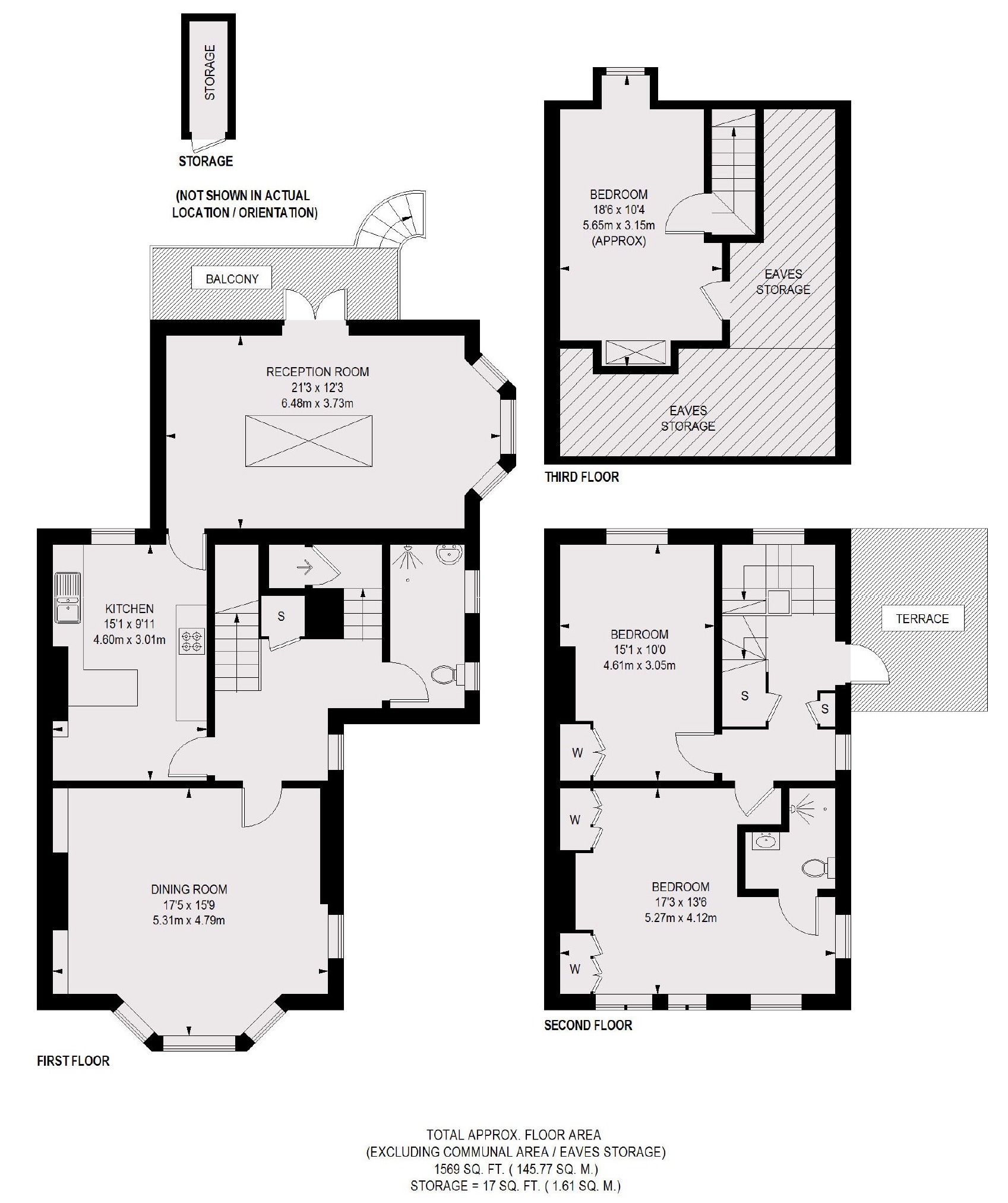 Crayford Road, London N7, 3 bedroom flat for sale 64279216