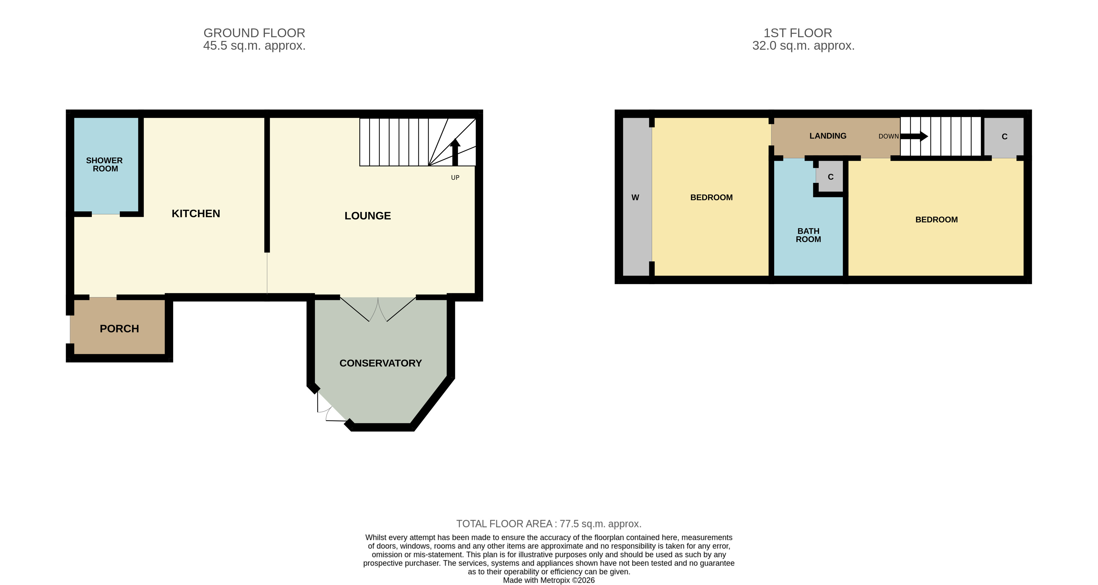 2 Mercury Cottage, School Wynd, St Cyrus floorplan