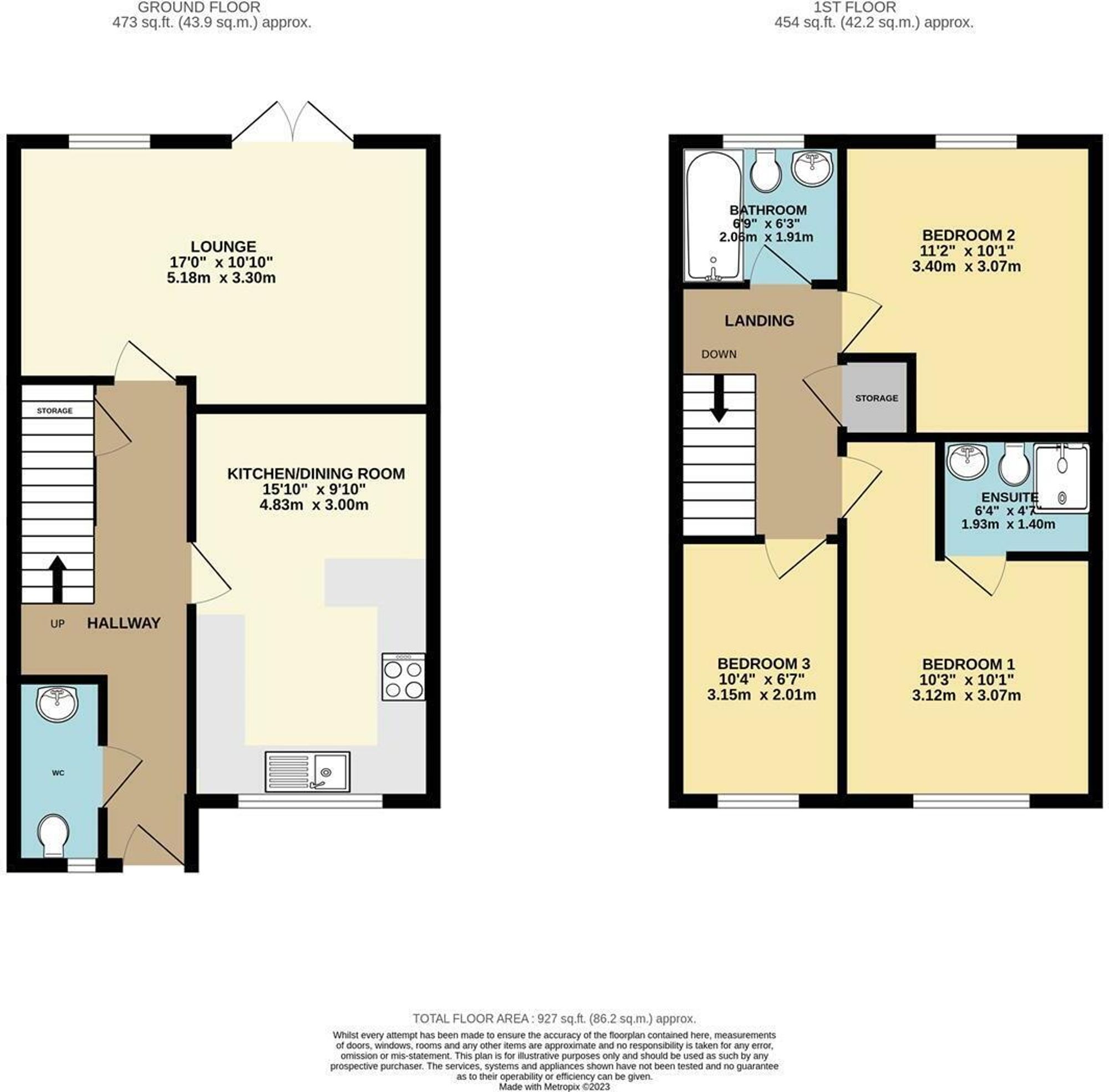 23 Kiln Field Drive, Caerphilly floorplan