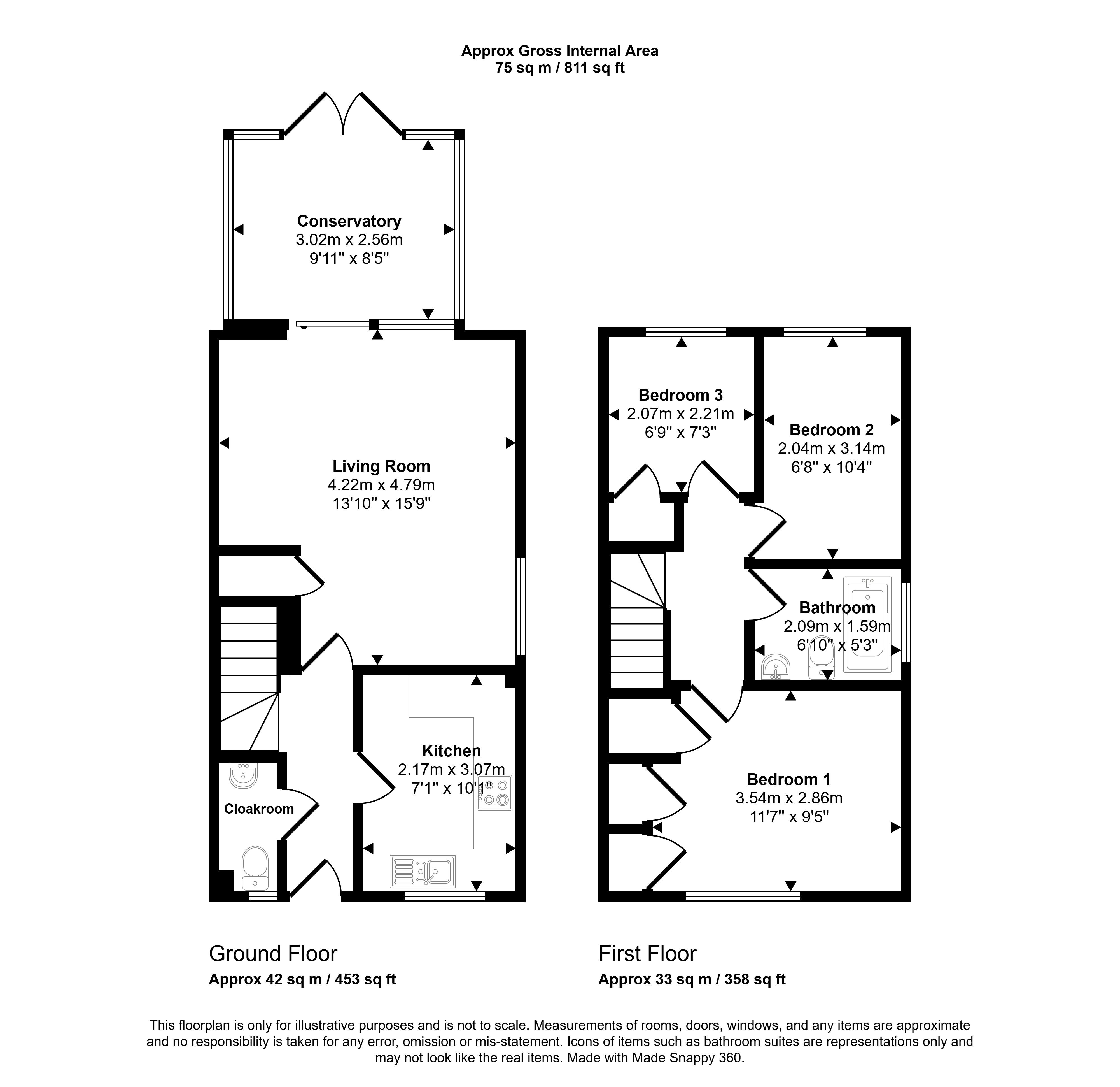 12, Marina Close, Wiltshire floorplan