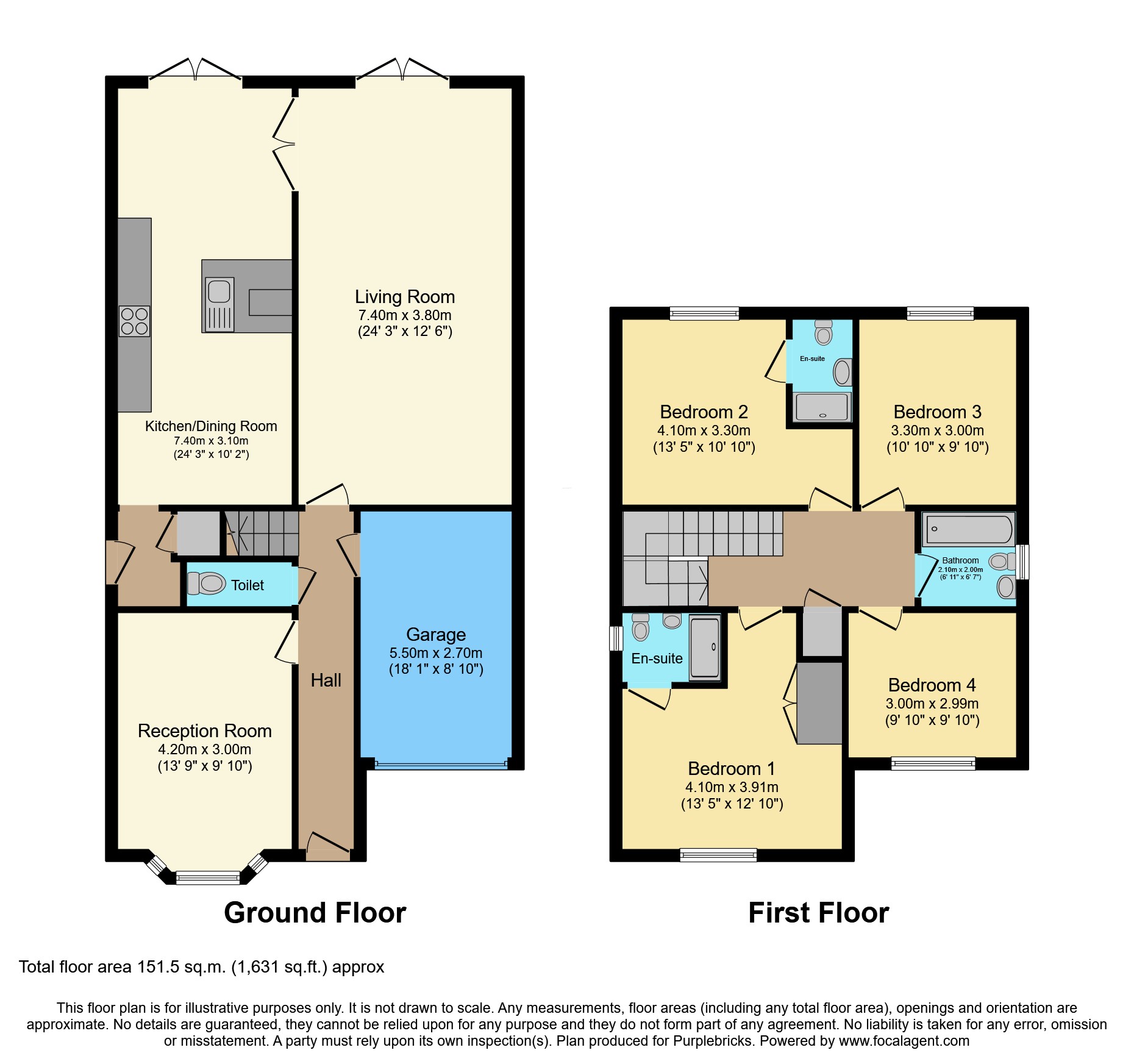 10 Birch Lane, Birch Lane, Walsall floorplan