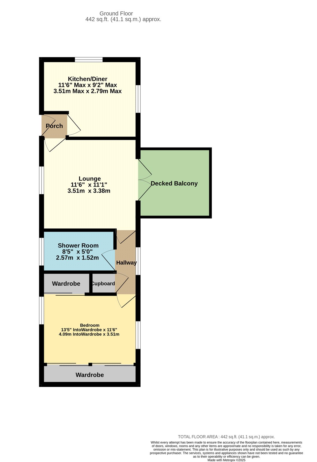 35 Manor Park,, Grange Road, Weston-super-Mare floorplan