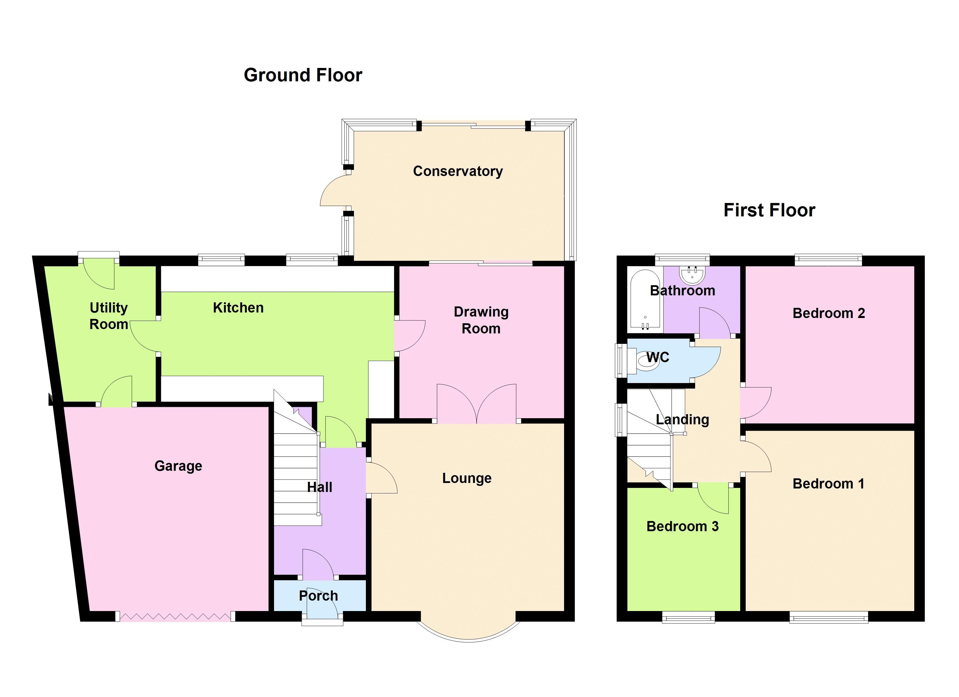 3 Bedrooms Semi-detached house for sale in Rossendale Road, Heald Green, Cheadle SK8