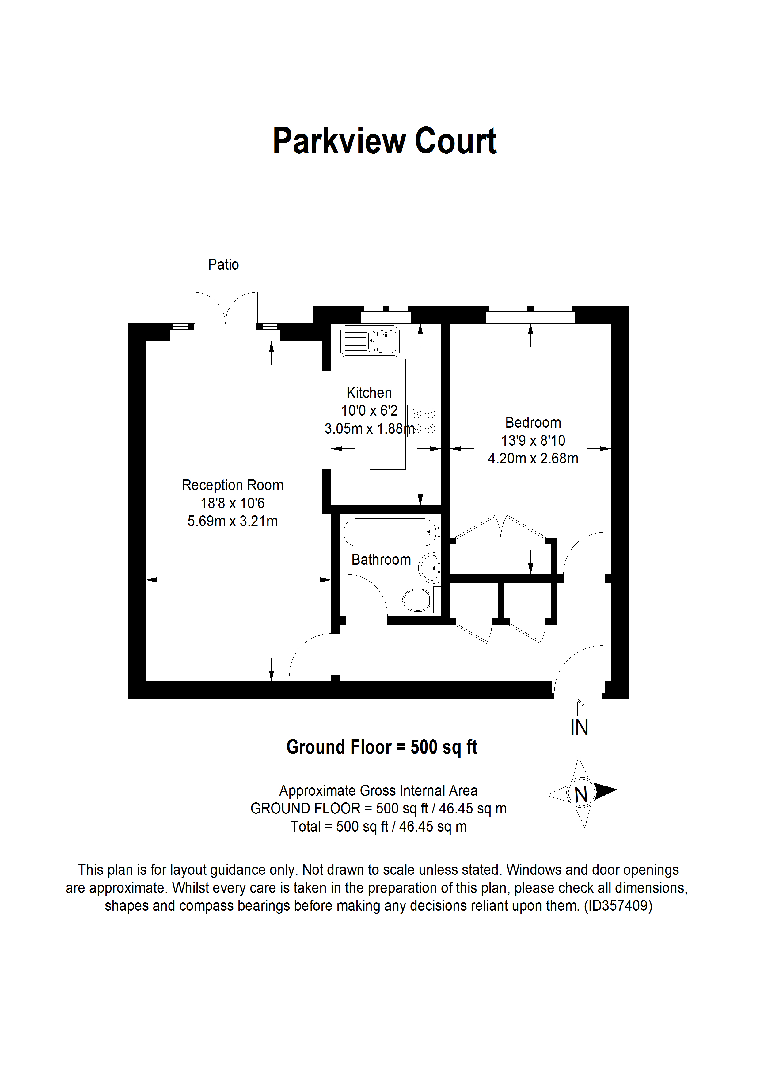 1 Bedrooms Flat for sale in Broomhill Road, London SW18