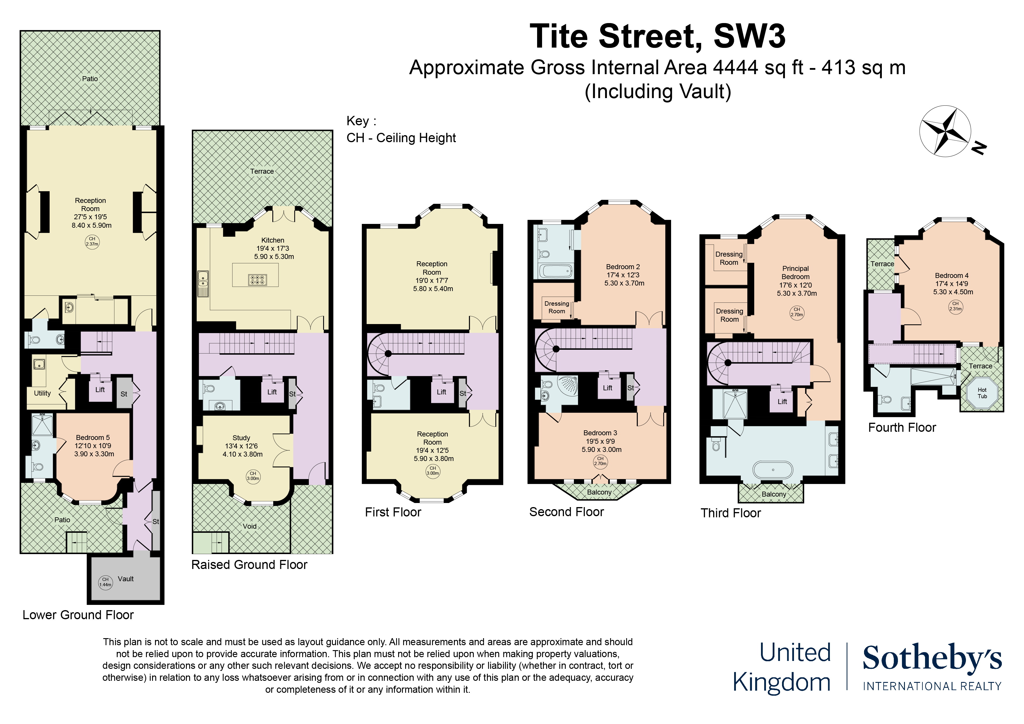 36, 36 Tite Street, London floorplan