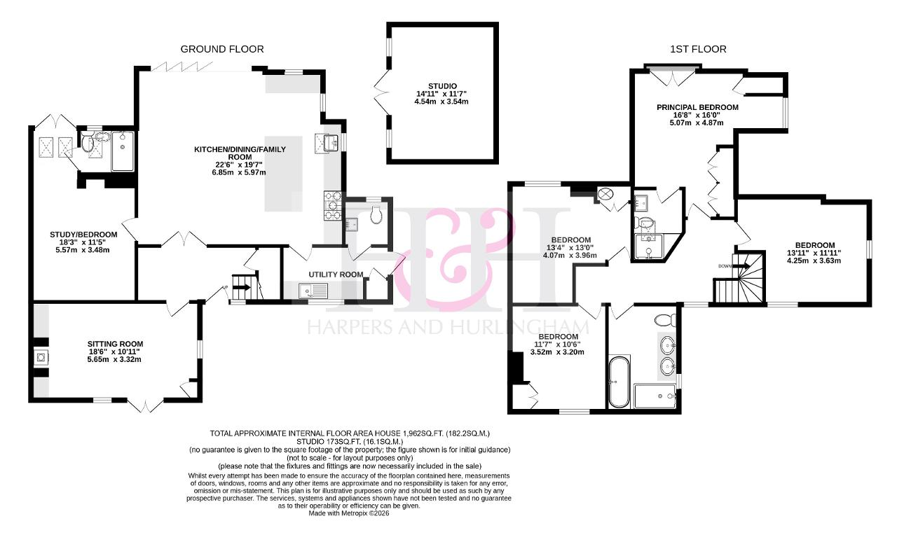 2, Elphicks Farm Cottages, Horsmonden floorplan